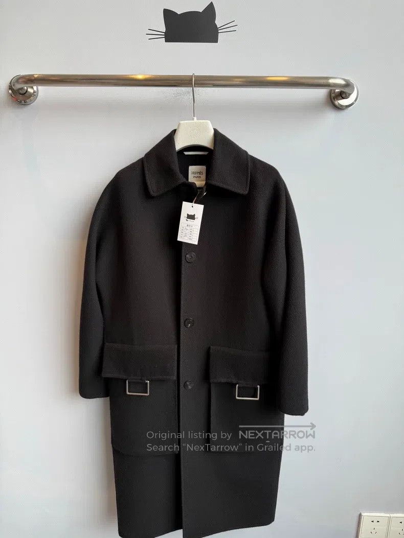Hermes Hermes Coat - Cashmere Size 4XL / US 24-26 - 1 Thumbnail