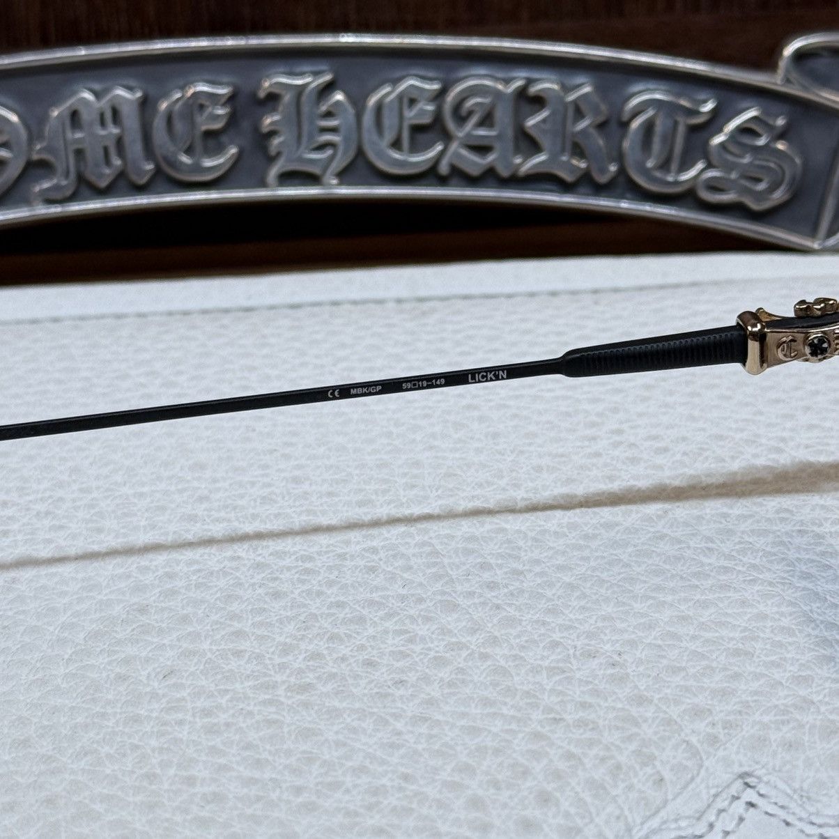 Chrome Hearts Chrome Hearts LICK’N 1/1 Sunglasses Size ONE SIZE - 6 Thumbnail