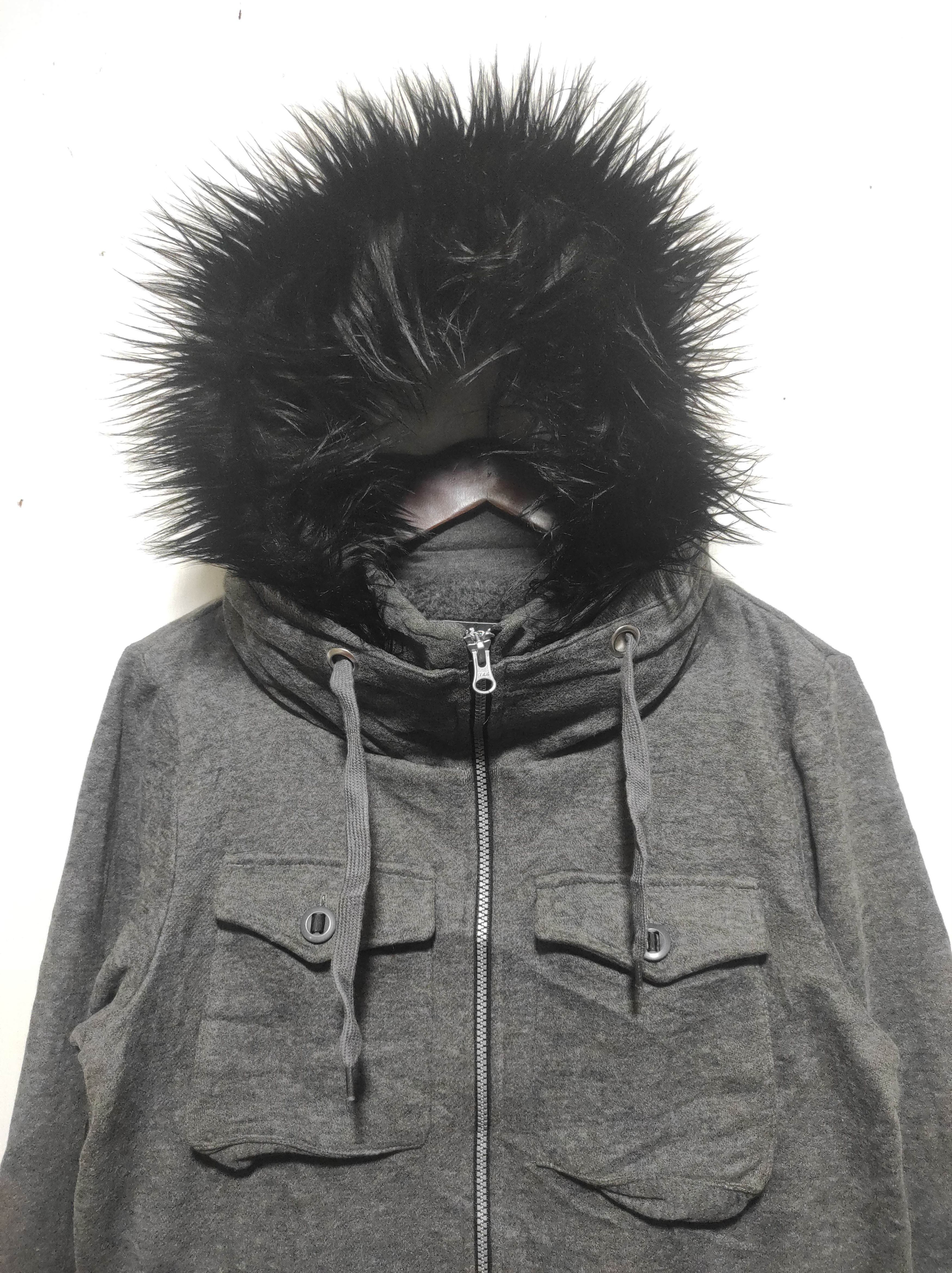 If Six Was Nine Beams Zip Fur Hoodie Parka Bono Goa LGB Style Size US S / EU 44-46 / 1 - 3 Thumbnail