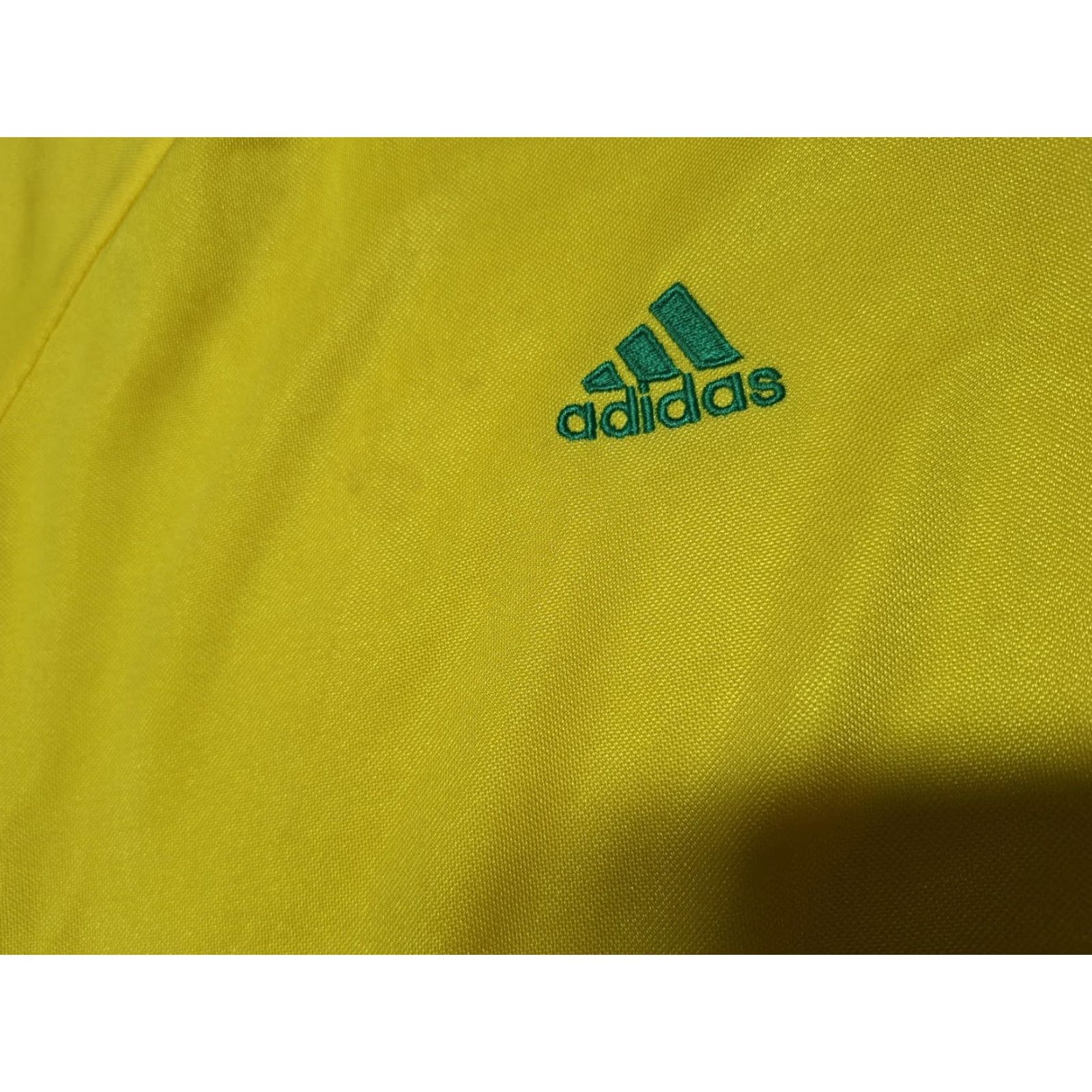Adidas ADIDAS Shirt Mens M Football Jersey 2006 World Cup Brazil Yellow FIFA Germany Size US M / EU 48-50 / 2 - 3 Thumbnail