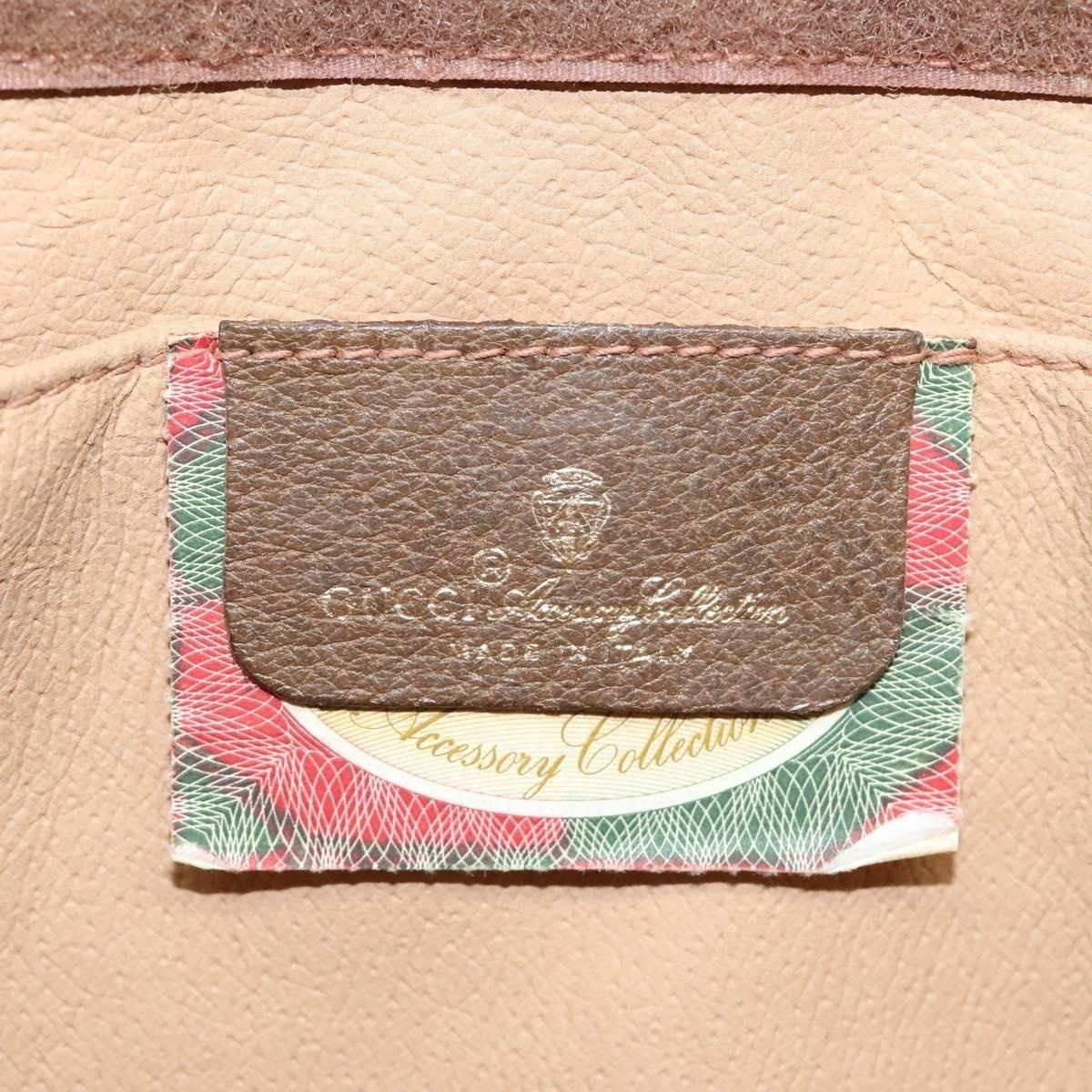 Gucci Gucci GG Supreme Web Clutch Bag Beige Size ONE SIZE - 7 Thumbnail