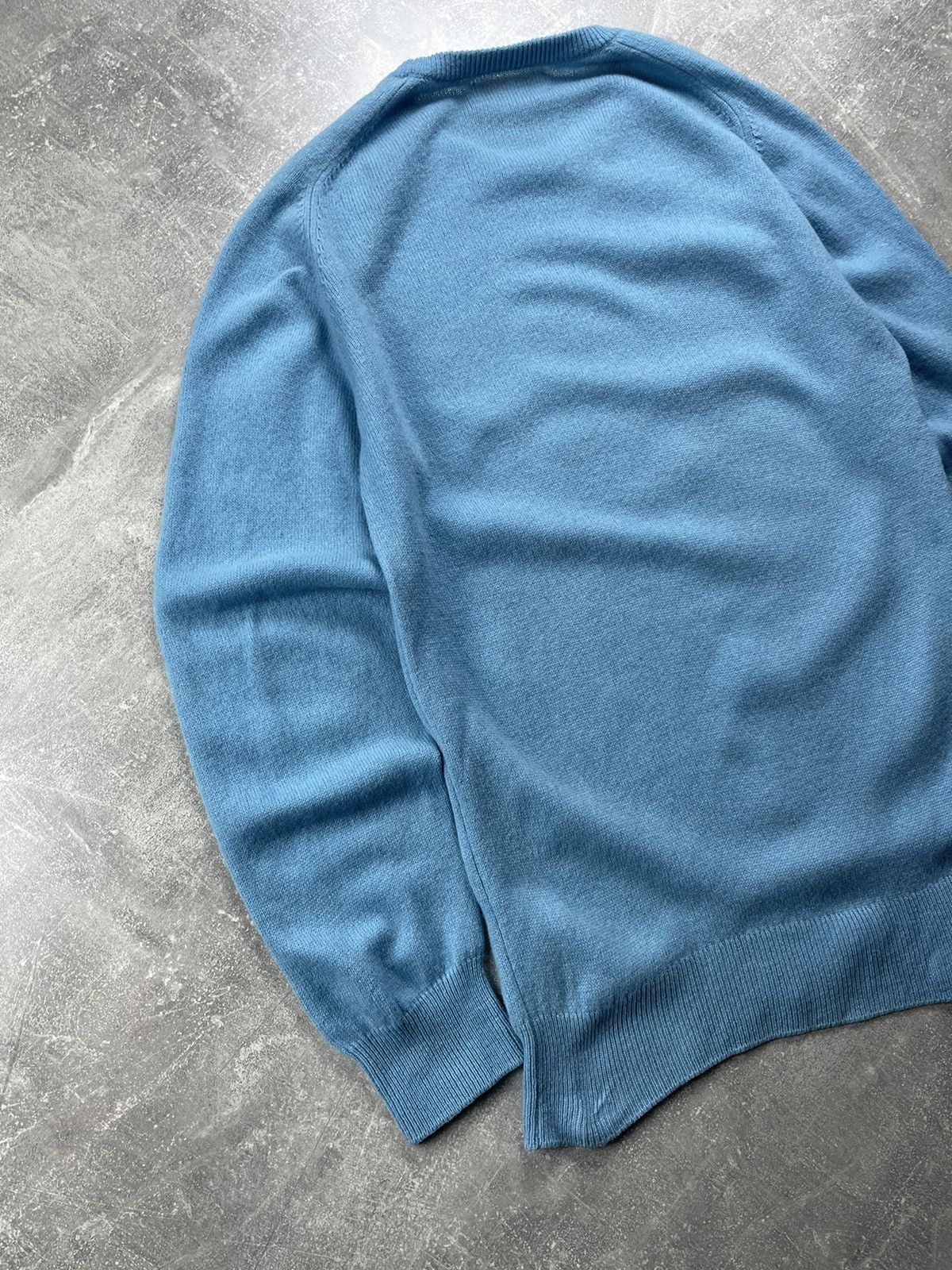 Pringle Of Scotland Pringle of Scotland Pure New Wool Crewneck Sweater Blue Size US M / EU 48-50 / 2 - 7 Thumbnail