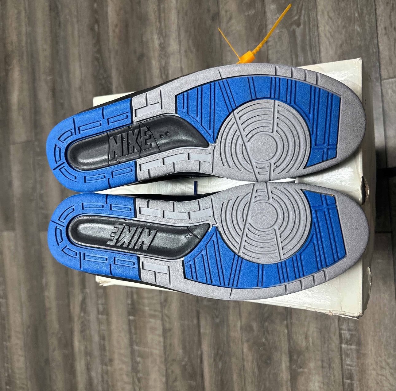Jordan Brand × Off-White Off-White x Air Jordan 2 Retro Low SP 'Black Varsity Royal" Size US 13 / EU 46 - 6 Thumbnail
