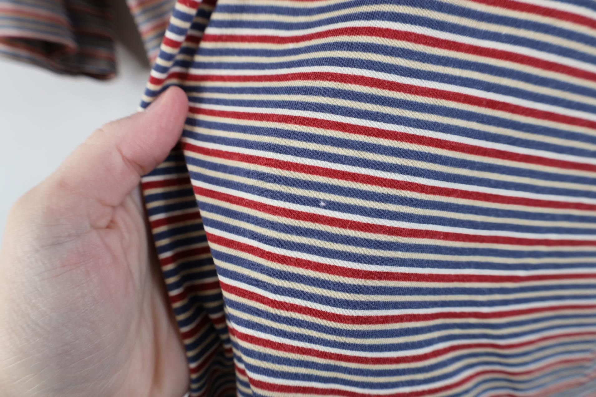 Vintage Vintage 90s Streetwear Striped Knit Collared Golf Polo Shirt Size US M / EU 48-50 / 2 - 7 Thumbnail