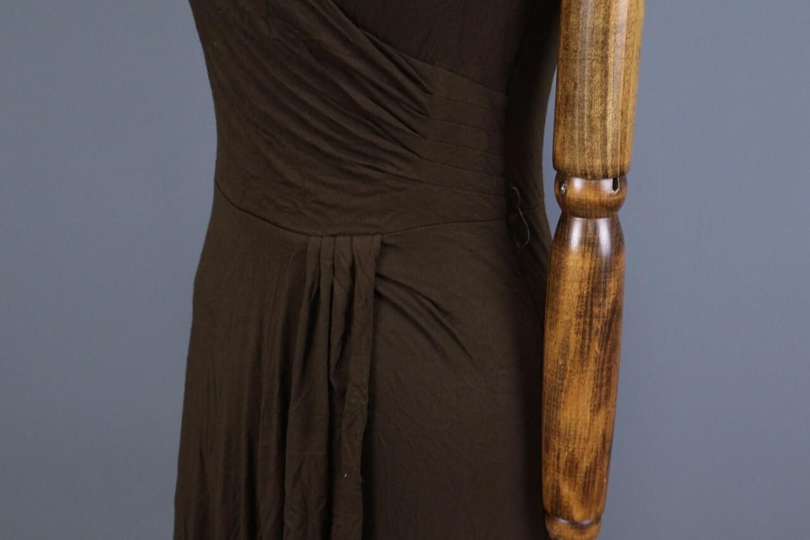 Lauren Ralph Lauren Lauren Ralph Lauren Brown Bodycon Tank Midi Dress XS Size XS / US 0-2 / IT 36-38 - 9 Thumbnail