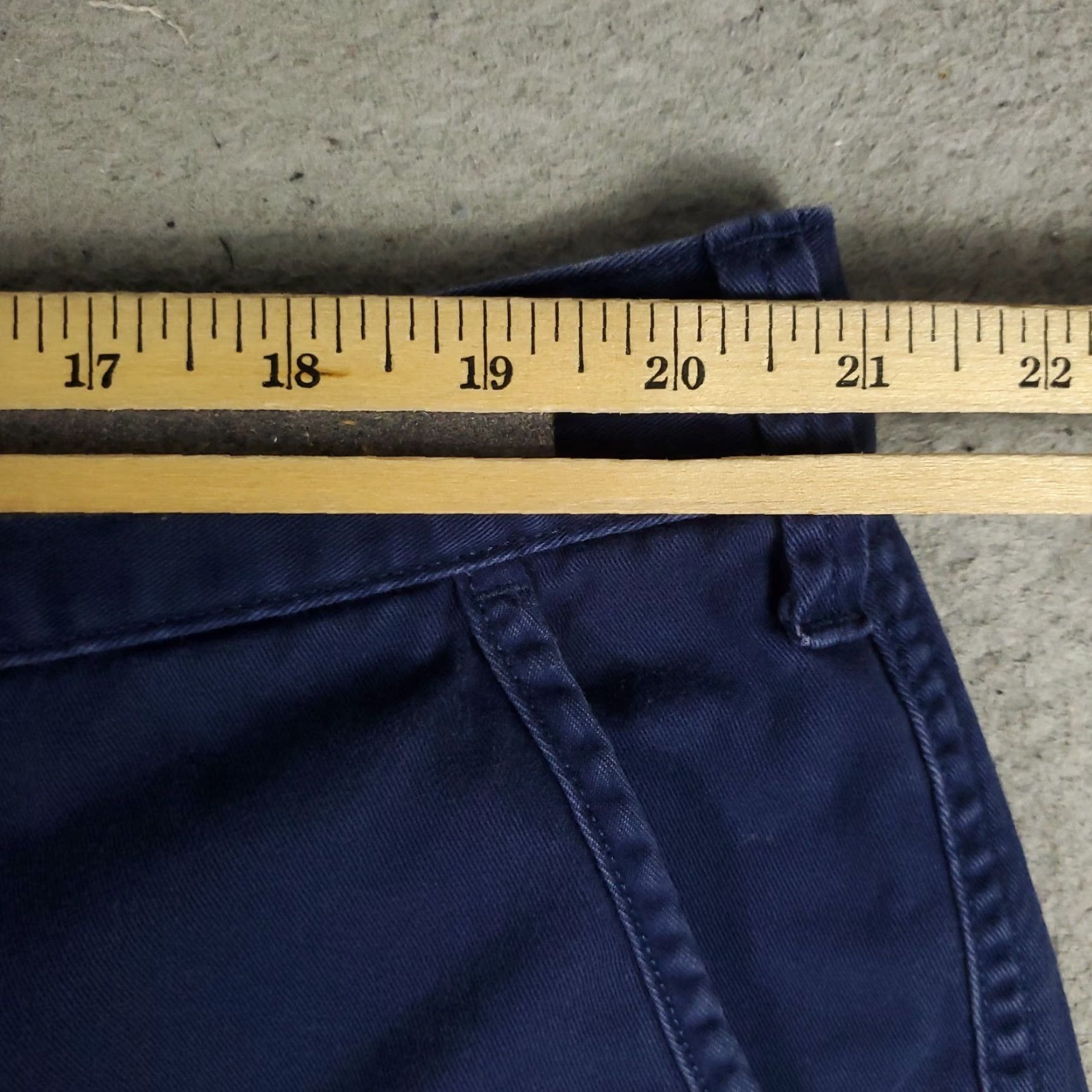 Ralph Lauren Ralph Lauren Shorts Mens Size 42 Blue Pony Casual Flat Front Chino FADED Size US 42 / EU 58 - 7 Thumbnail