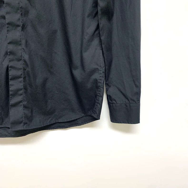 Givenchy Givenchy Size 38Black Shirt with Classic Red and Blue Light Size US XL / EU 56 / 4 - 4 Thumbnail