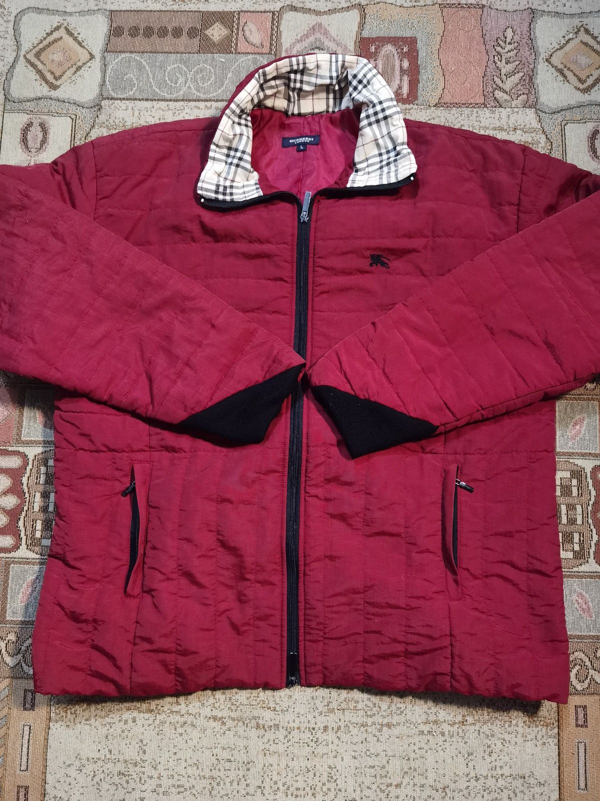 Burberry Vintage Burberry London Puffer Jacket Size US L / EU 52-54 / 3 - 4 Thumbnail