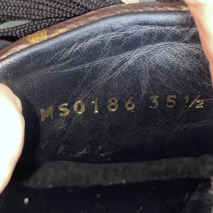 Louis Vuitton Louis Vuitton Frontrow Monogram Low-Top Sneakers -2508 Size US 5 / IT 35 - 5 Thumbnail