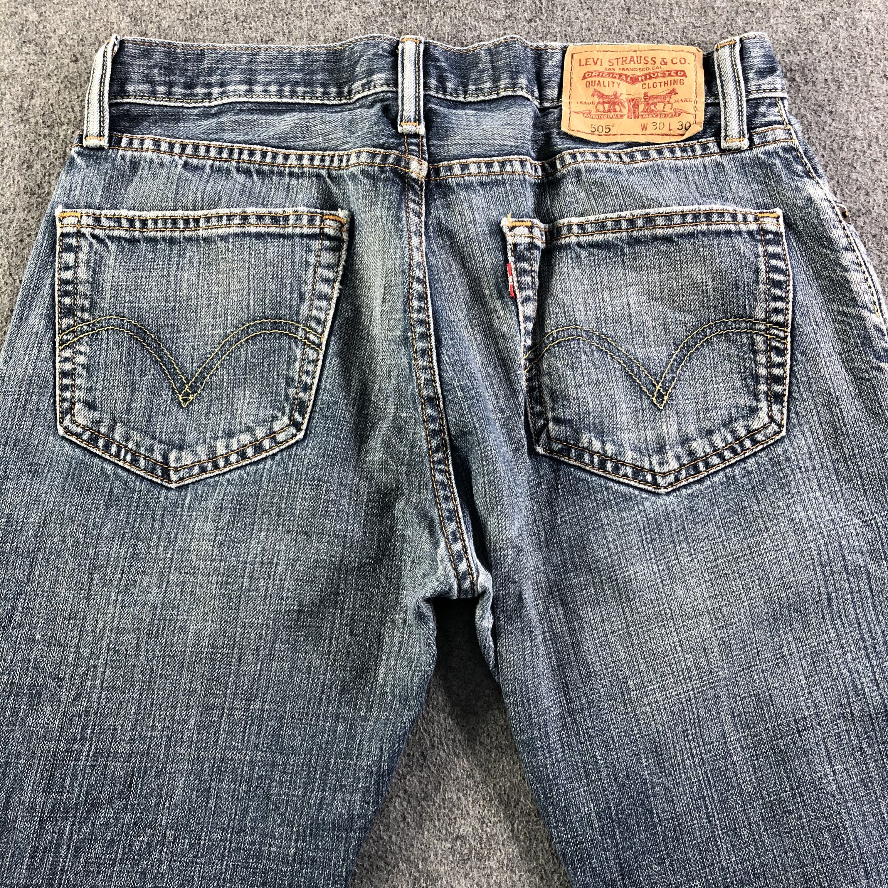 Levi's Vintage Levis 505 Jeans-J3498 Size US 32 / EU 48 - 4 Thumbnail