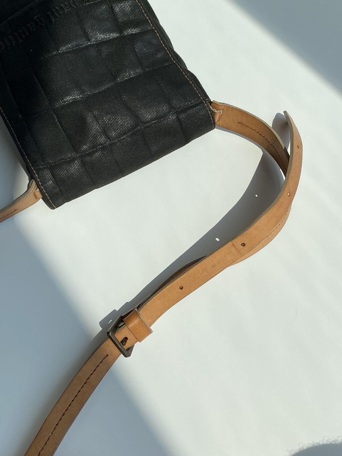 Jean Paul Gaultier × Vintage 90’s-00’s Jean Paul Gaultier Crocodile Texture Crossbody Bag Size ONE SIZE - 7 Thumbnail