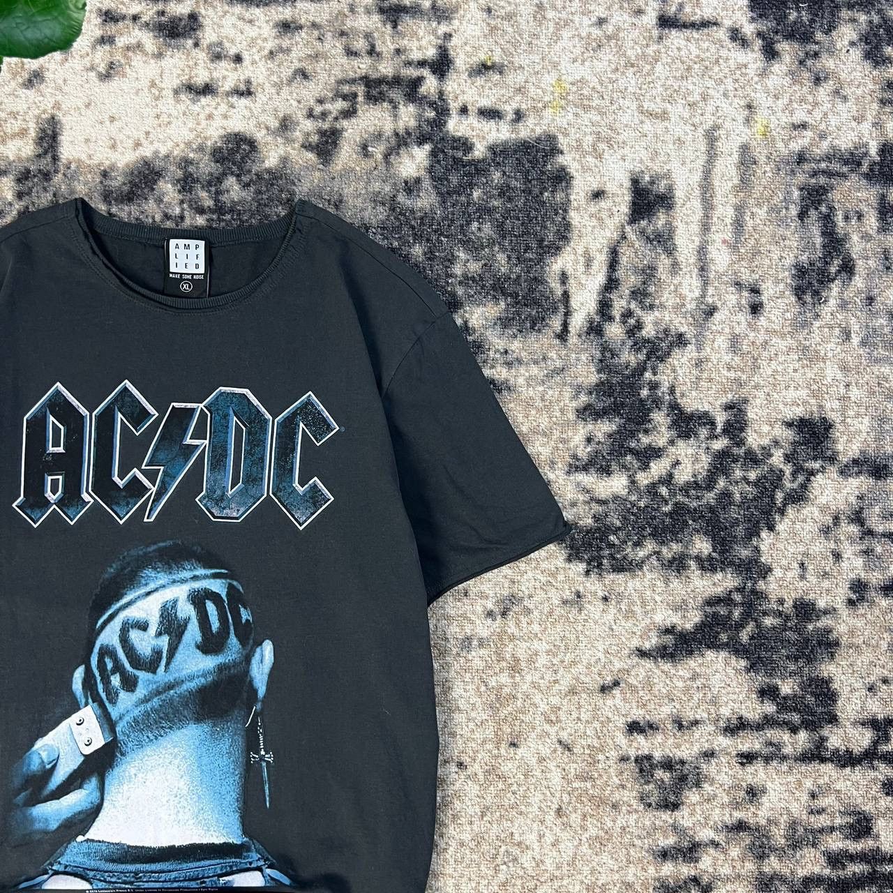 AC/DC AC/DC Vintage Y2K Big Logo Rock Band T-Shirt 1TS63 Size US XL / EU 56 / 4 - 2 Thumbnail