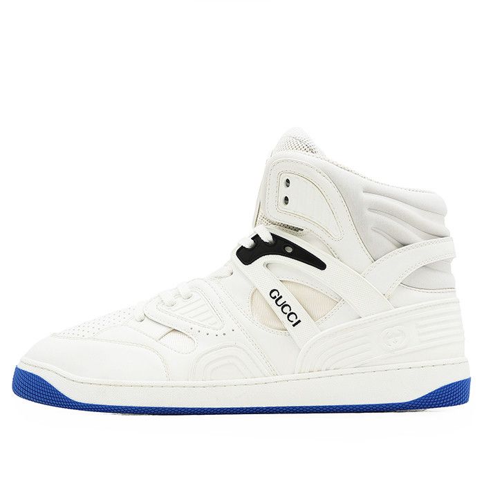 Gucci Gucci Gucci Basket Leather Sneakers Leather Shoes 661301 DUTY FREE for USA Size ONE SIZE - 1 Thumbnail