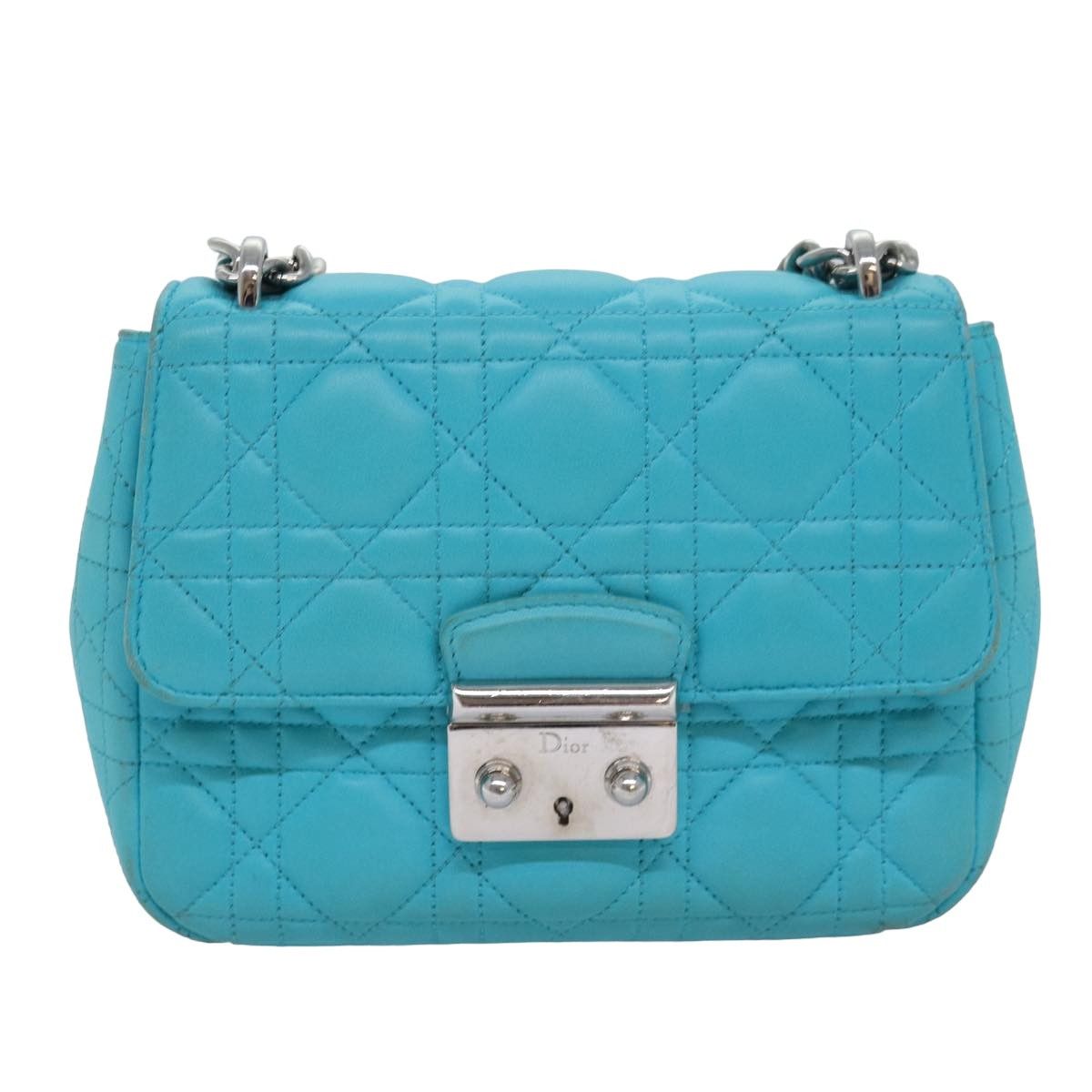 Dior Miss Blue Leather Clutch Bag (Pre-Owned) Size ONE SIZE - 1 Thumbnail