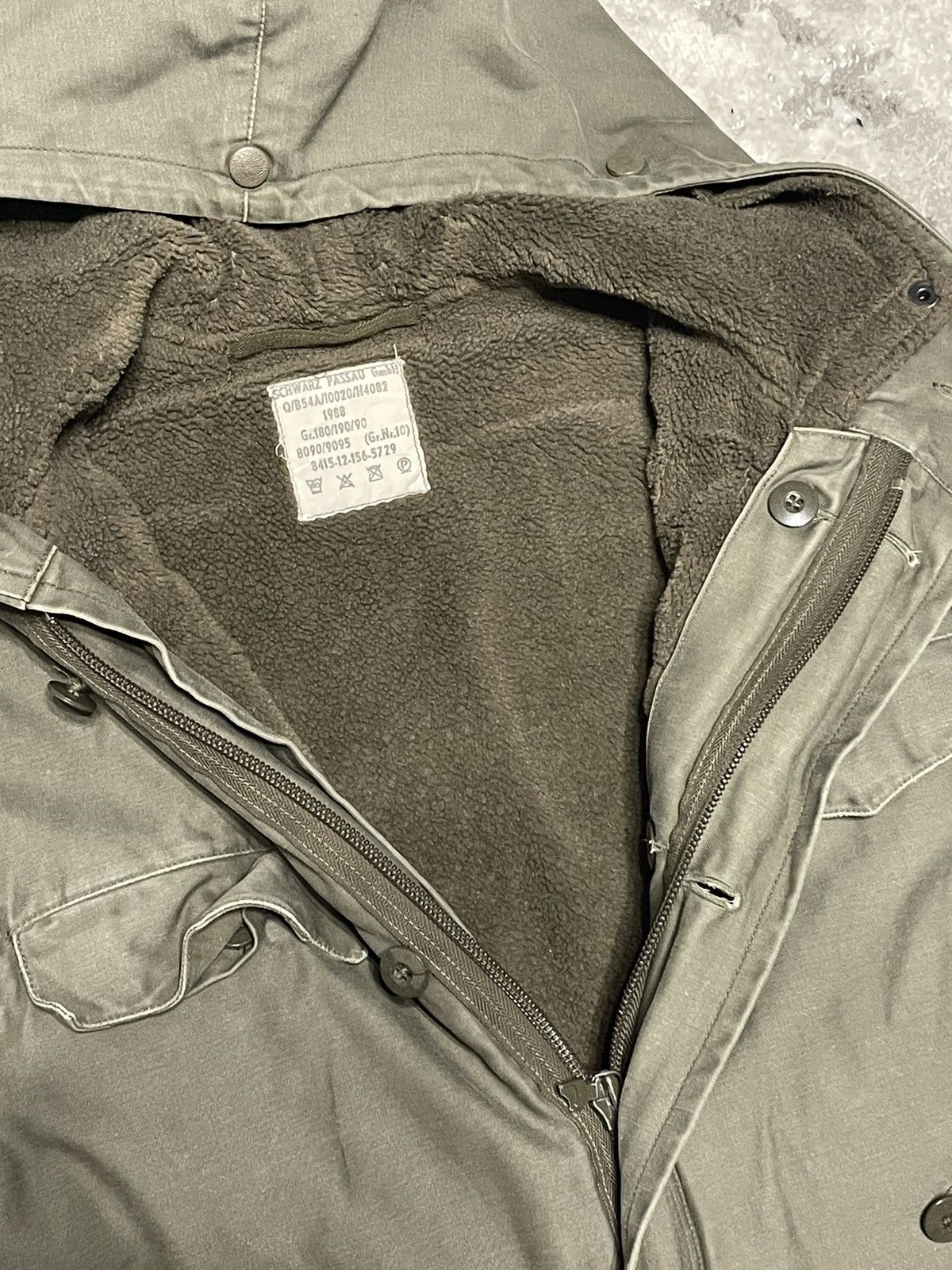 Vintage Vintage 1989 German Army M 65 Field Faded Jacket Size US L / EU 52-54 / 3 - 15 Thumbnail