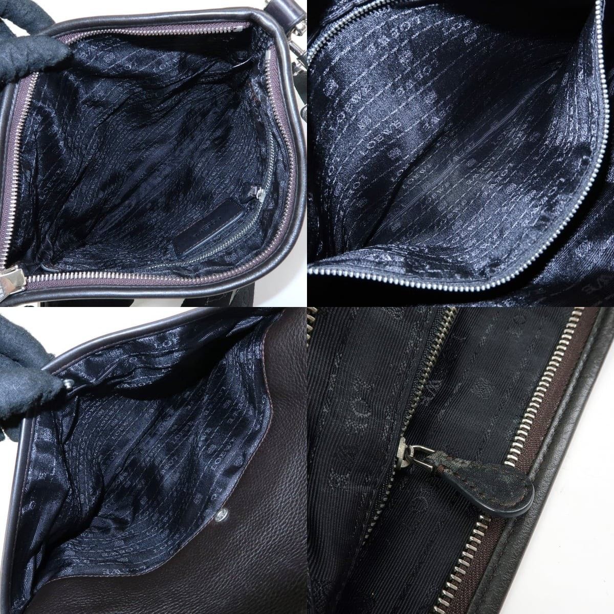 Loewe Loewe Anagram Leather Crossbody Bag Black Size ONE SIZE - 7 Thumbnail