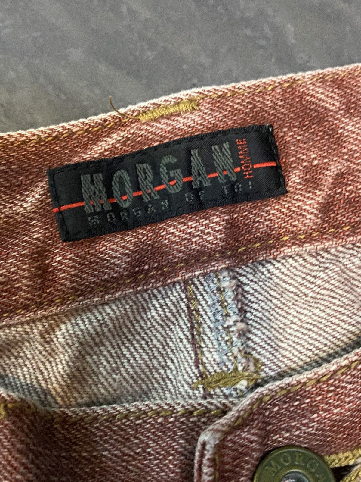 Hysteric Glamour × Morgan Homme × Vintage Morga Homme nice design rare colour Size US 29 - 6 Thumbnail