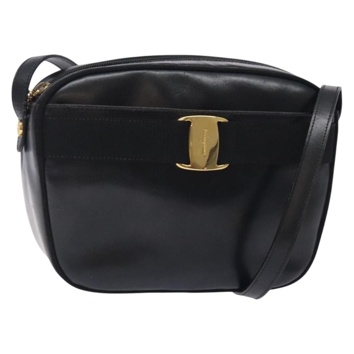 Salvatore Ferragamo Salvatore Ferragamo Vala Shoulder Bag Leather Size ONE SIZE - 1 Thumbnail