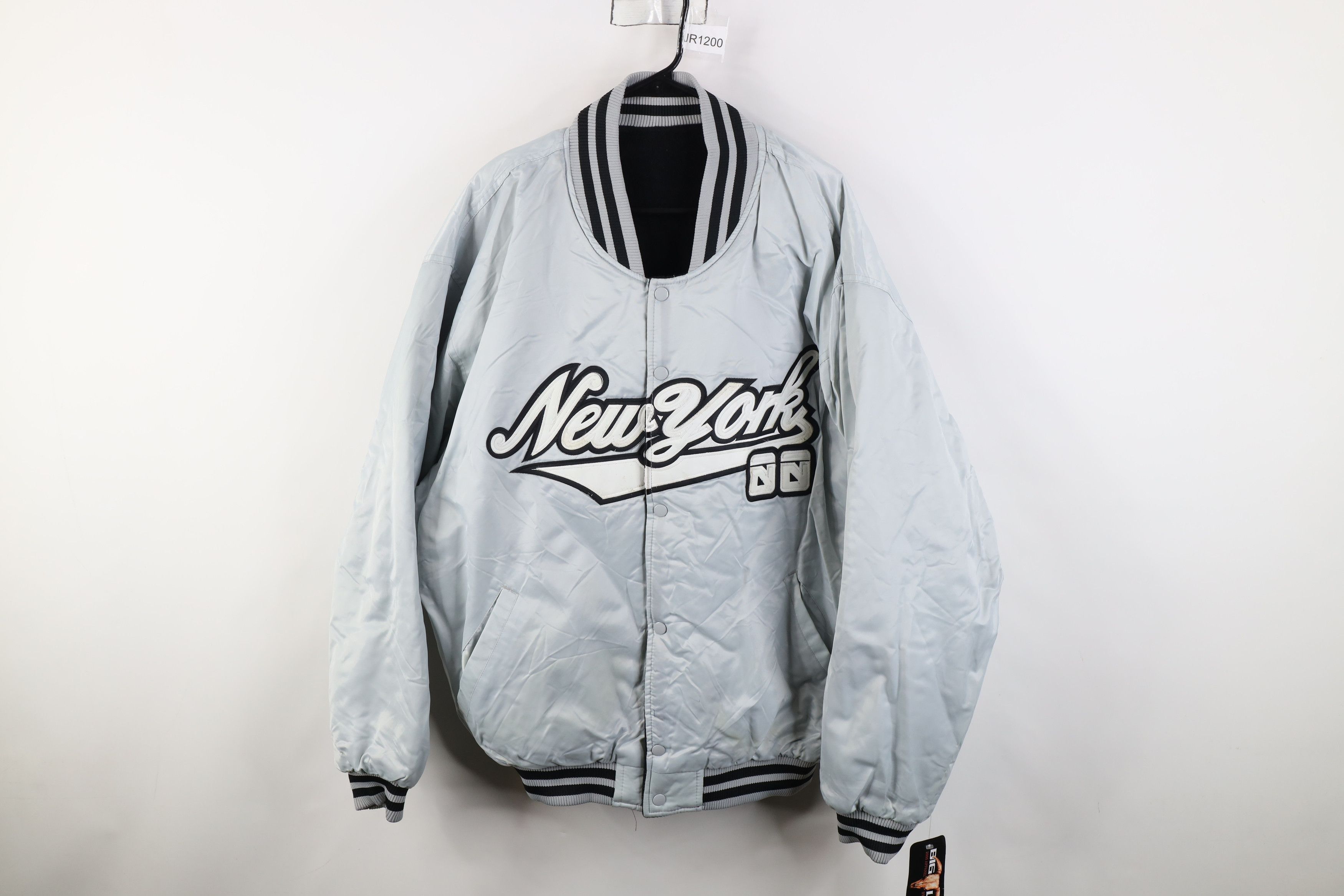 Vintage Deadstock Vintage 90s Streetwear Reversible New York Jacket Size US XL / EU 56 / 4 - 1 Thumbnail