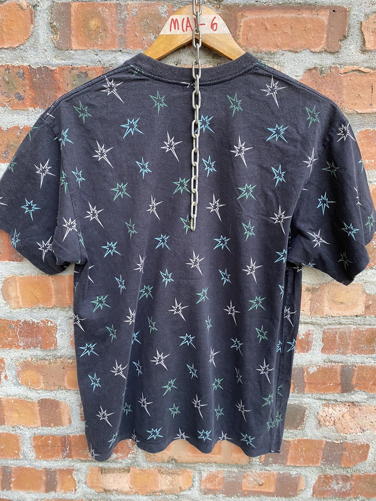 Undercover SS03 Undercover Barbered wire star tee Size US M / EU 48-50 / 2 - 7 Thumbnail
