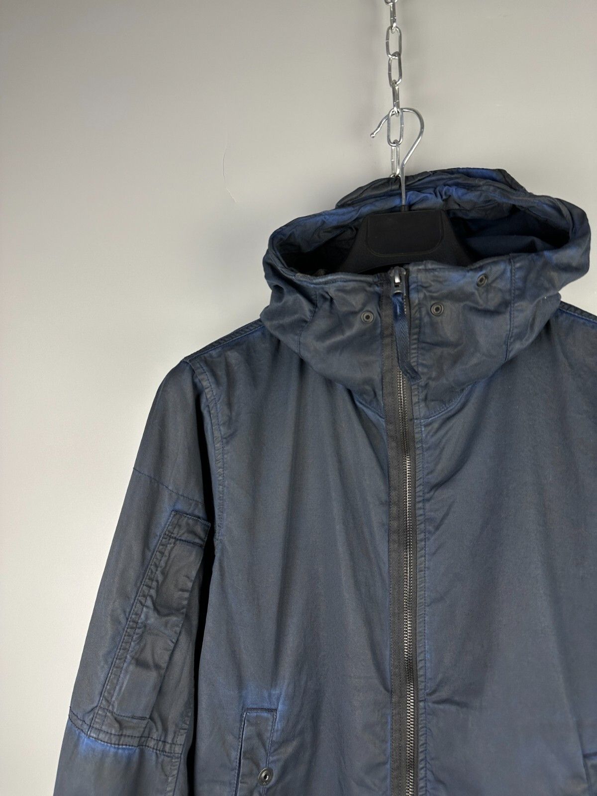 G-Star NEW G Star Garment Dyed Washed Batt Hdd Jacket Size US XS / EU 42 / 0 - 3 Thumbnail