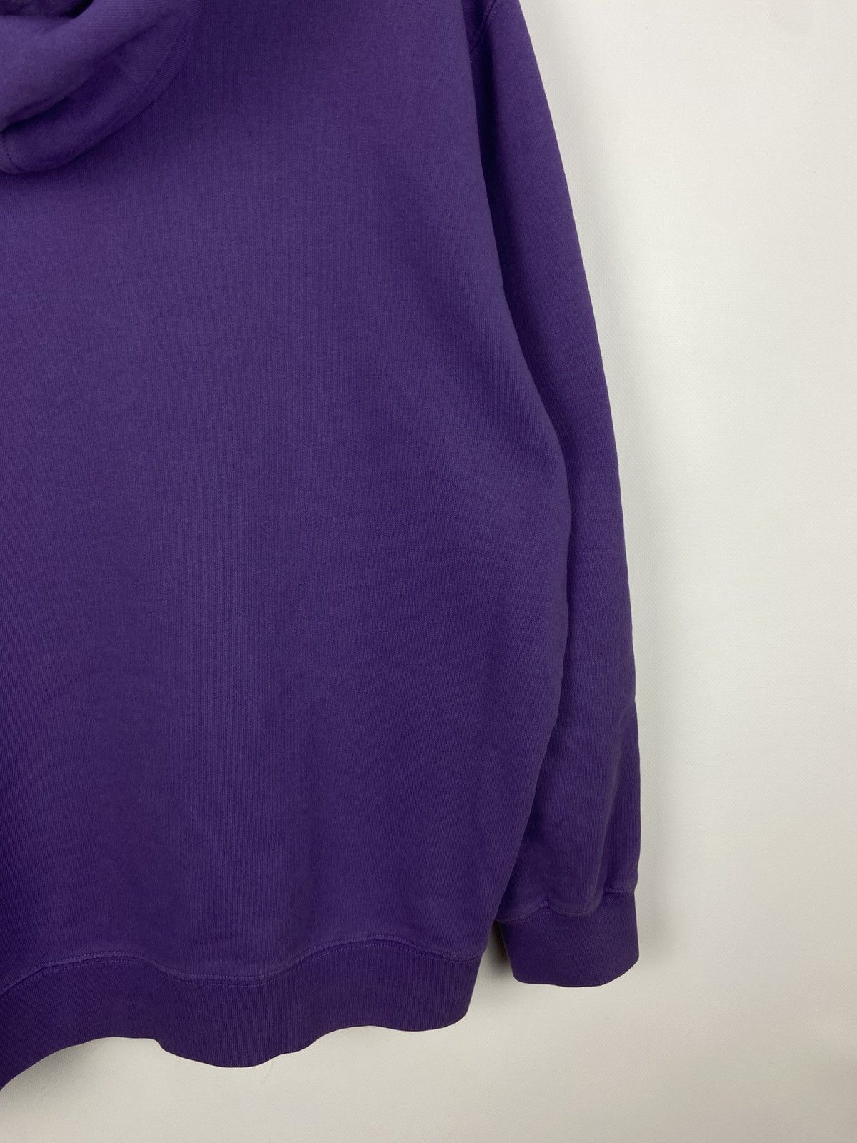 MSGM MSGM Women's Hooded Purple Logo Print Sweatshirt Hoodie Sz S Size S / US 4 / IT 40 - 18 Thumbnail