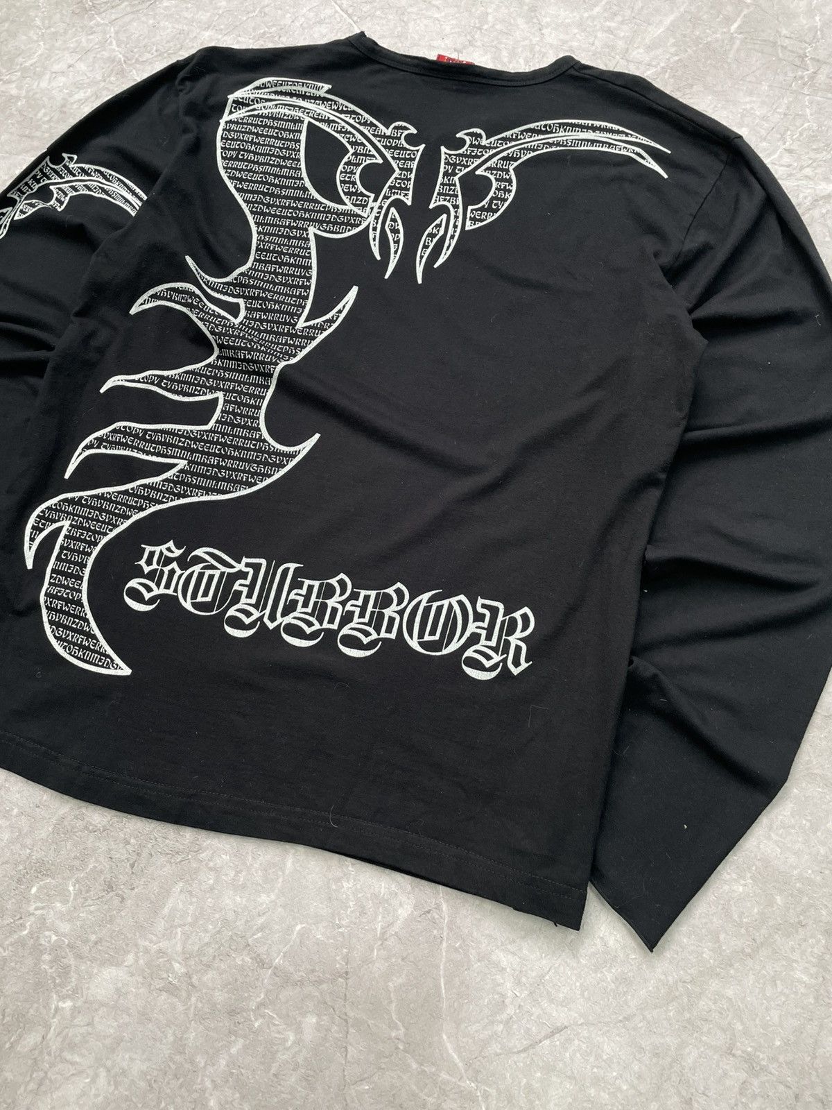 Diesel × Vintage VINTAGE PUNK TRIBAL HYPE LONG SLEEVE TEE HYPE RARE DIESEL Size US M / EU 48-50 / 2 - 5 Thumbnail