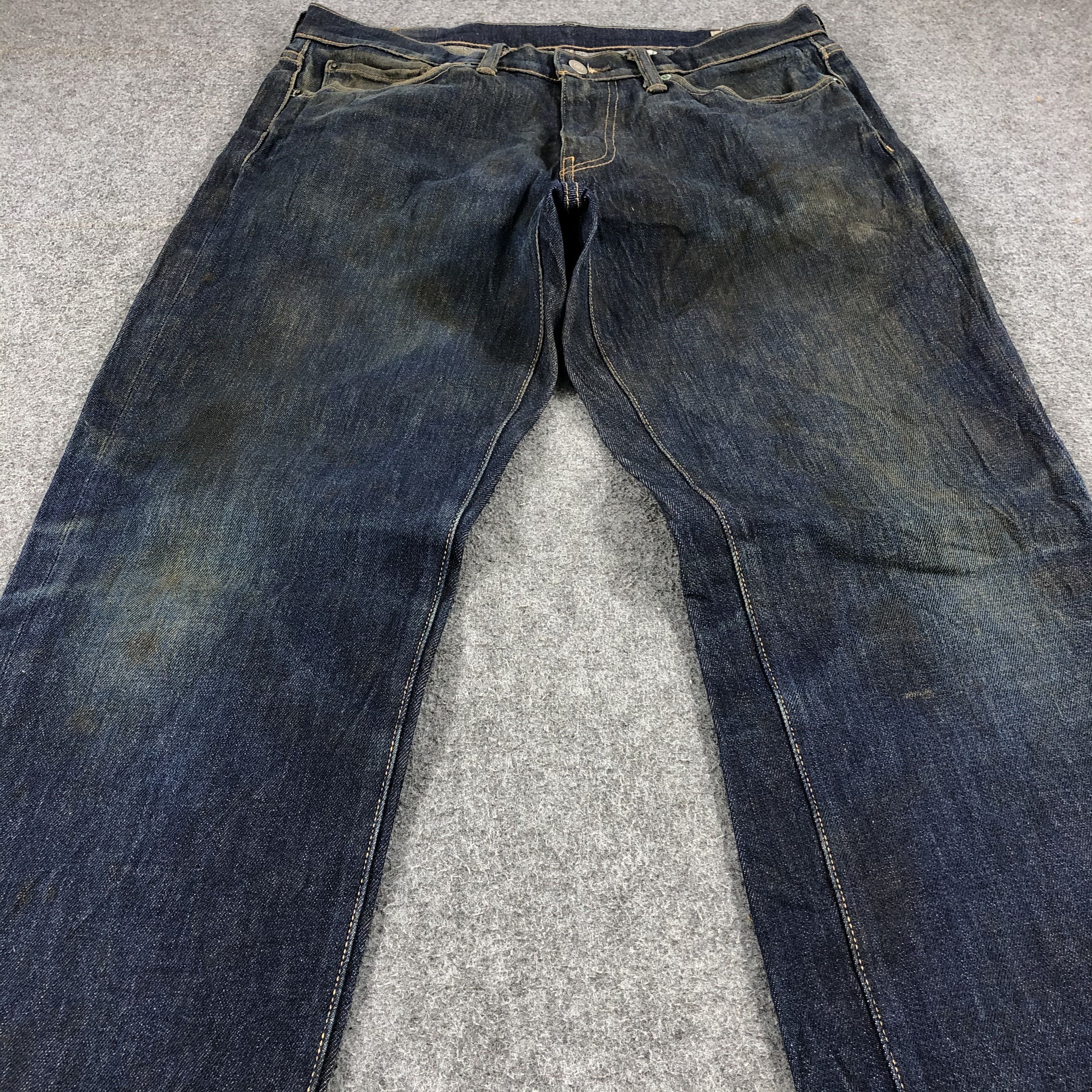 Levi's Vintage Levis 541 Cone Denim Jeans-J914 Size US 35 - 3 Thumbnail