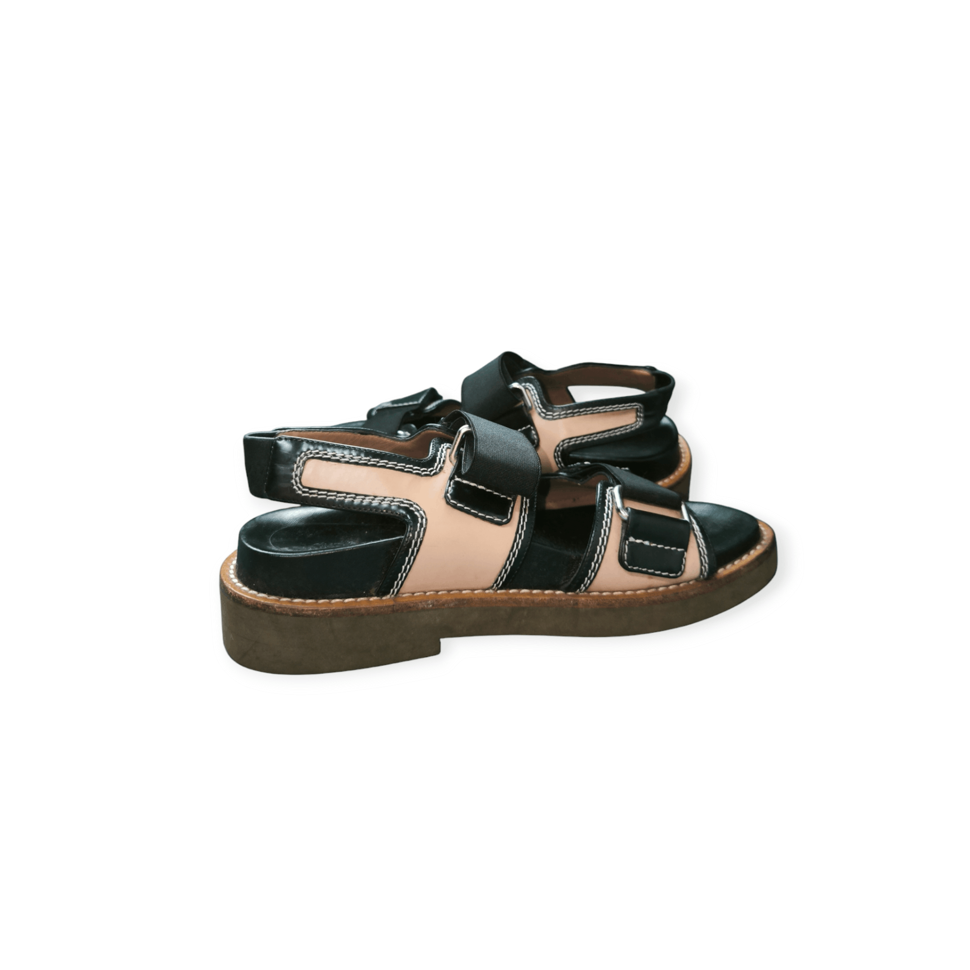 Designer × Marni Leather Slingback Sandal Size US 7 / IT 37 - 10 Thumbnail