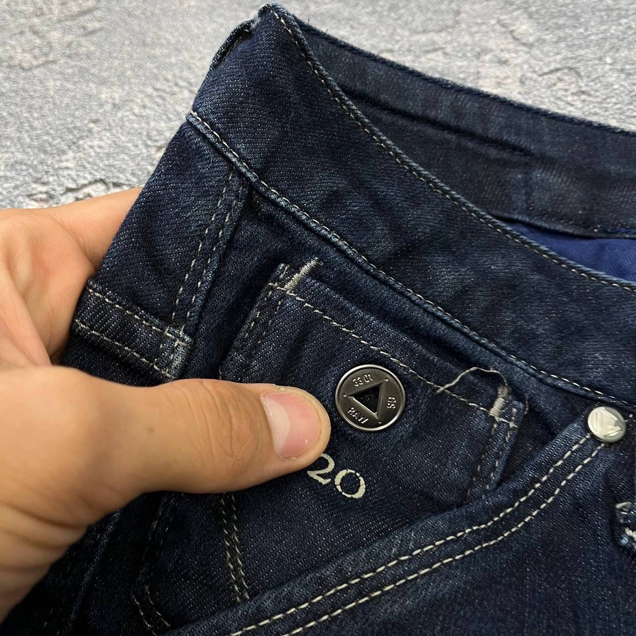 G-Star Vintage Big Logo 96 G-Star Faded Jeans Distressed Thrashed Size US 30 / EU 46 - 8 Thumbnail