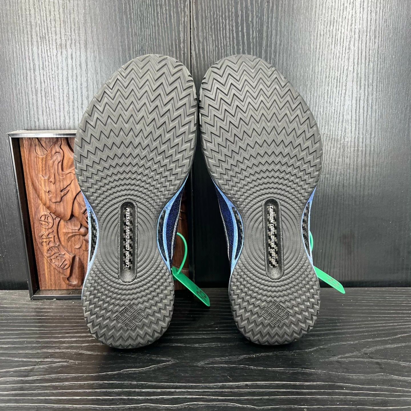 Li-Ning LI-NING Gamma Black Blue 44 Size US 11 / EU 44 - 7 Thumbnail