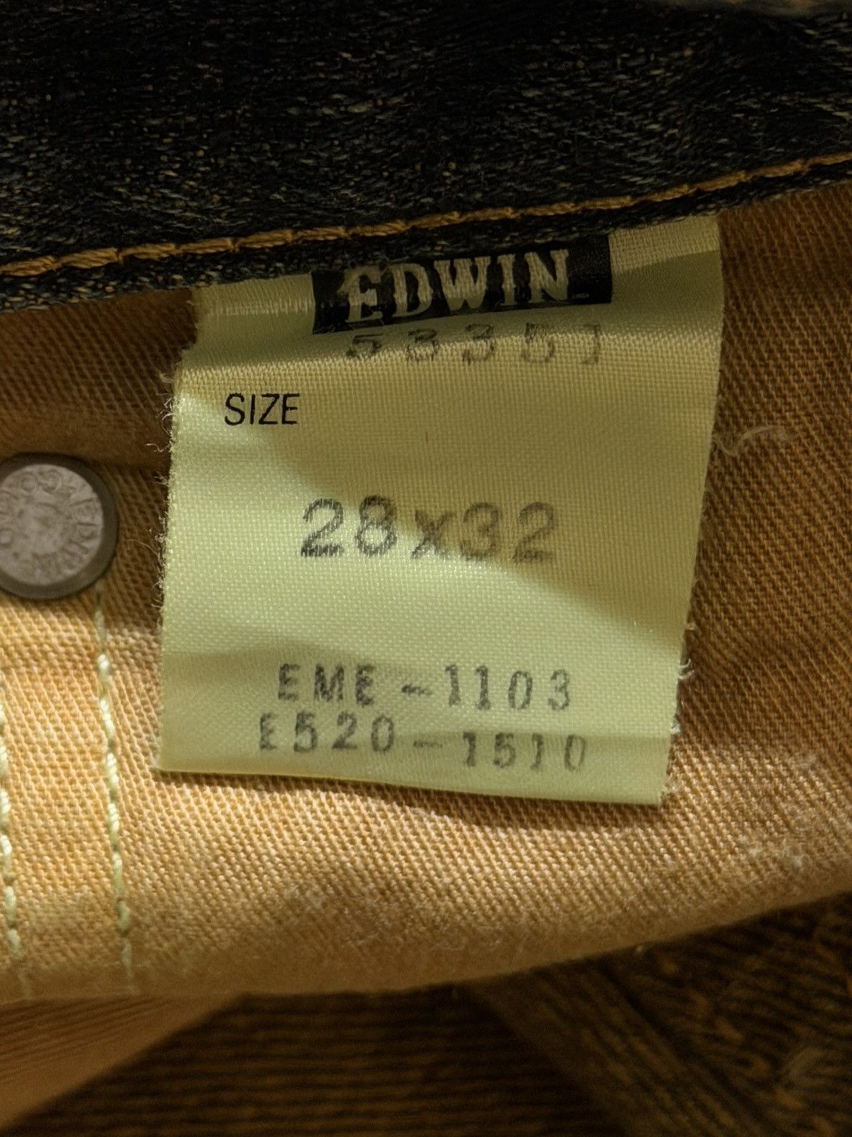 Edwin Vintage 90 Edwin 505 Blue Faded Wash Wide Leg Flare Jeans Size 28" / US 6 / IT 42 - 9 Thumbnail