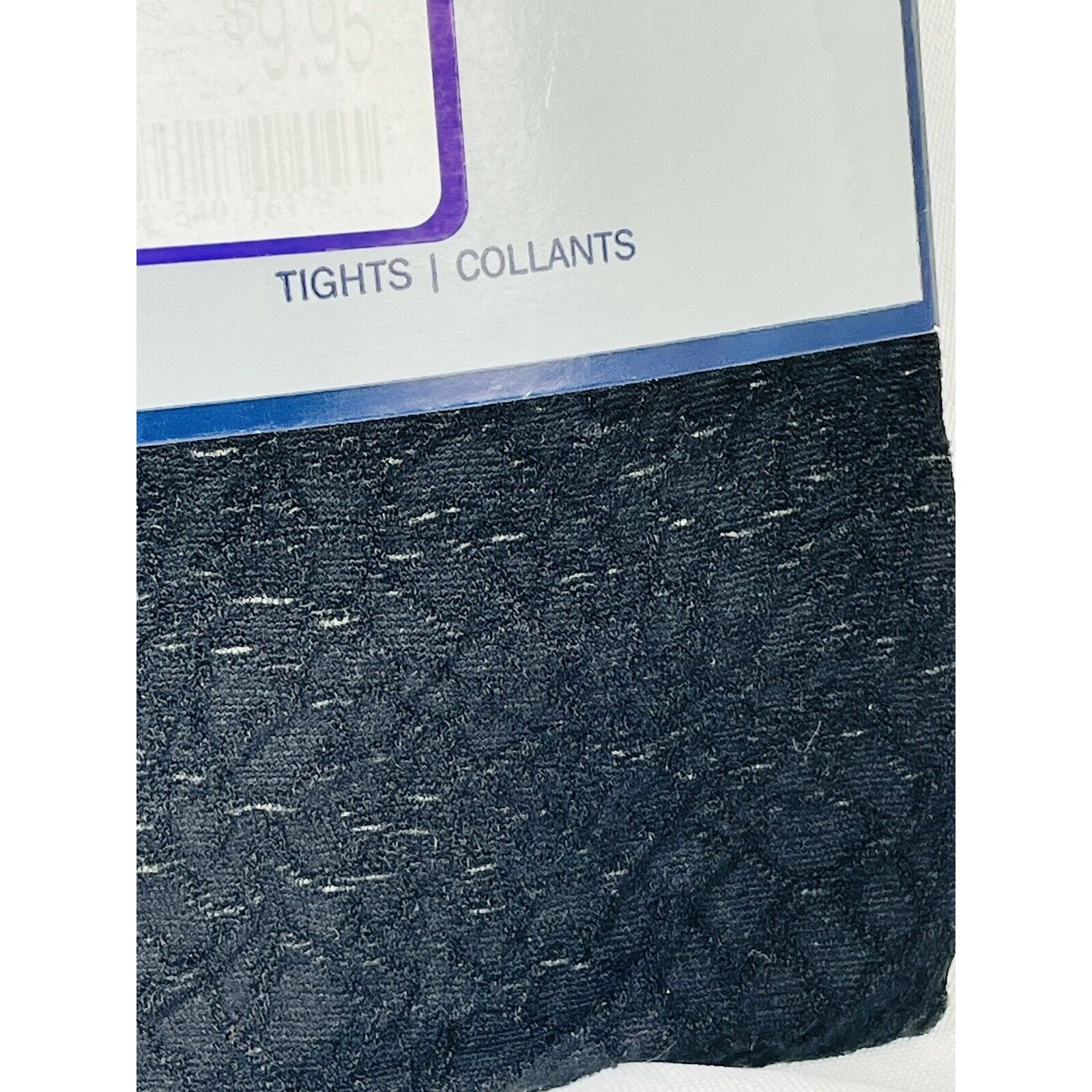Anne Klein Vintage Anne Klein New York Black Tights S/M Textured Women Size ONE SIZE - 2 Thumbnail