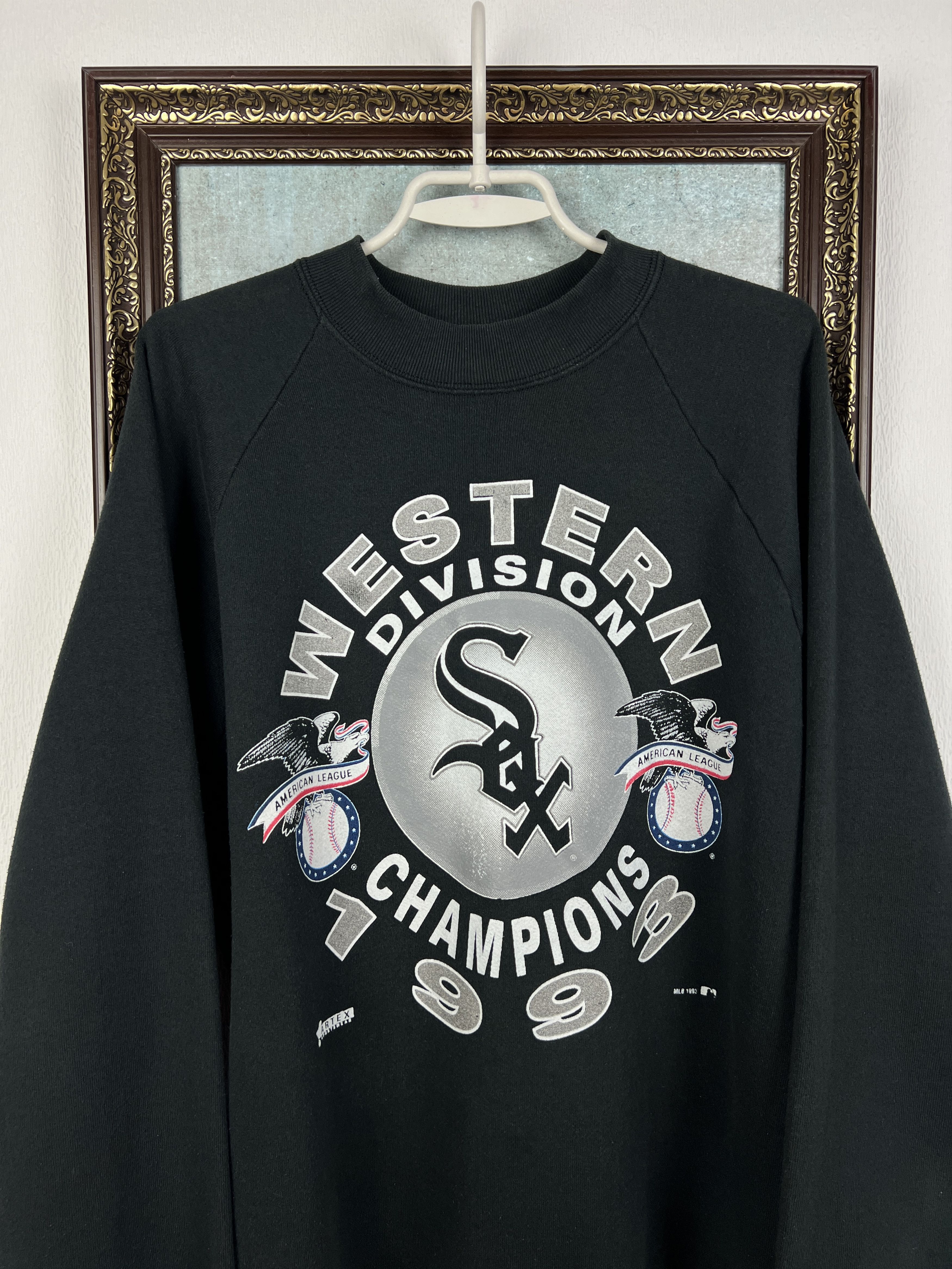 Fruit Of The Loom MLB Chicago White Sox Sweatshirt Champions Crewneck Print Size US XL / EU 56 / 4 - 2 Thumbnail