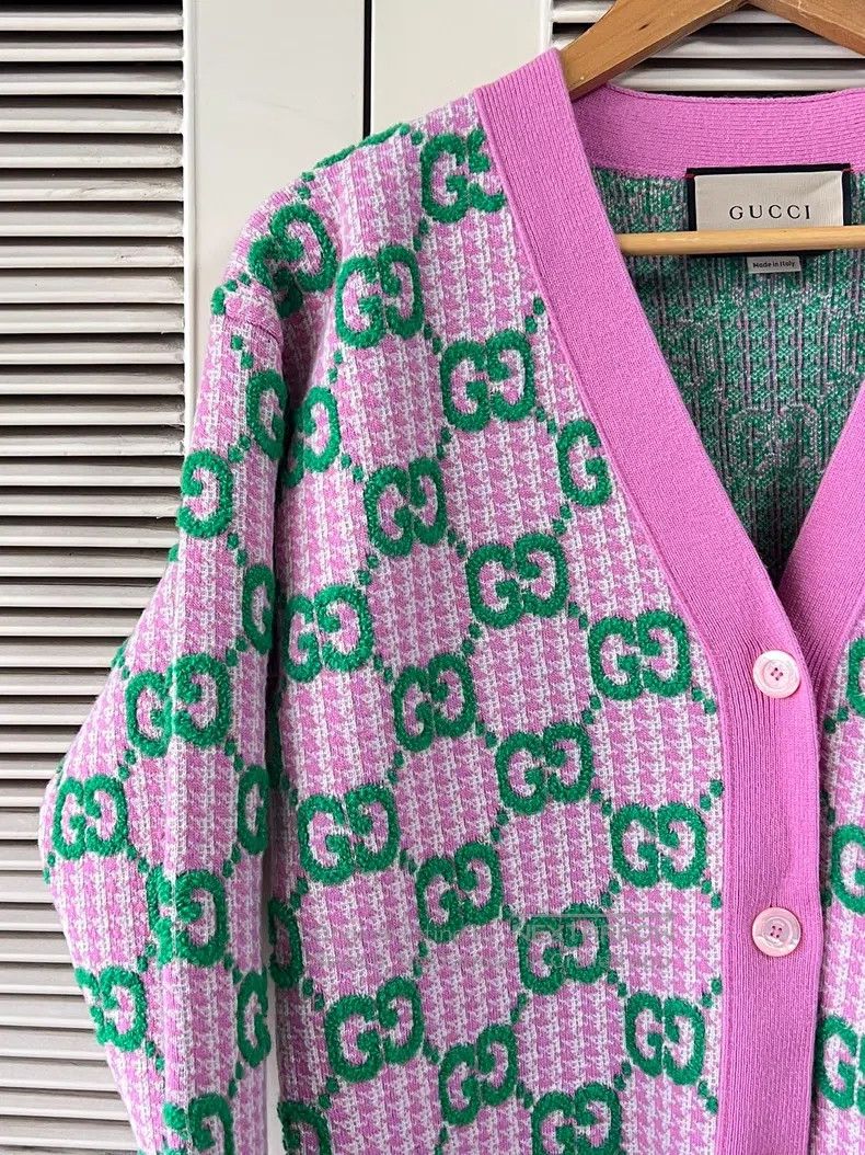 Gucci Gucci Knitted cardigan coat Size S / US 4 / IT 40 - 4 Thumbnail