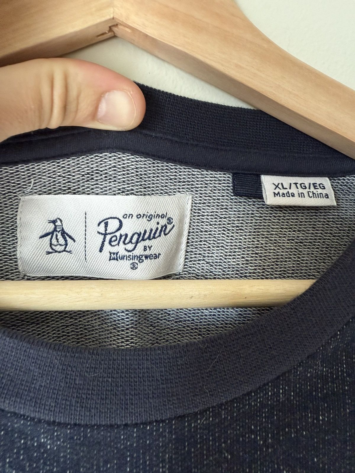 Original Penguin Original Penguin - Size XL - Blue Embroidered Lemon Sweater Size US XL / EU 56 / 4 - 3 Thumbnail
