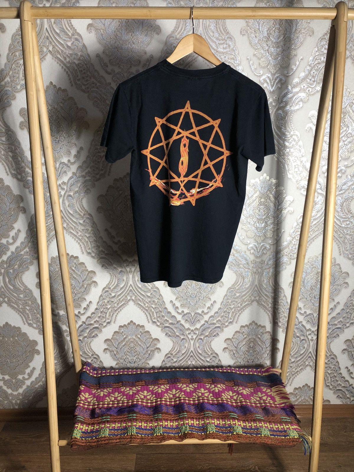 Band Tees × Vintage VERY RARE SLIPKNOT DESIGNER ROCK T-SHIRT WORLD TOUR 90s Y2K Size US M / EU 48-50 / 2 - 4 Thumbnail