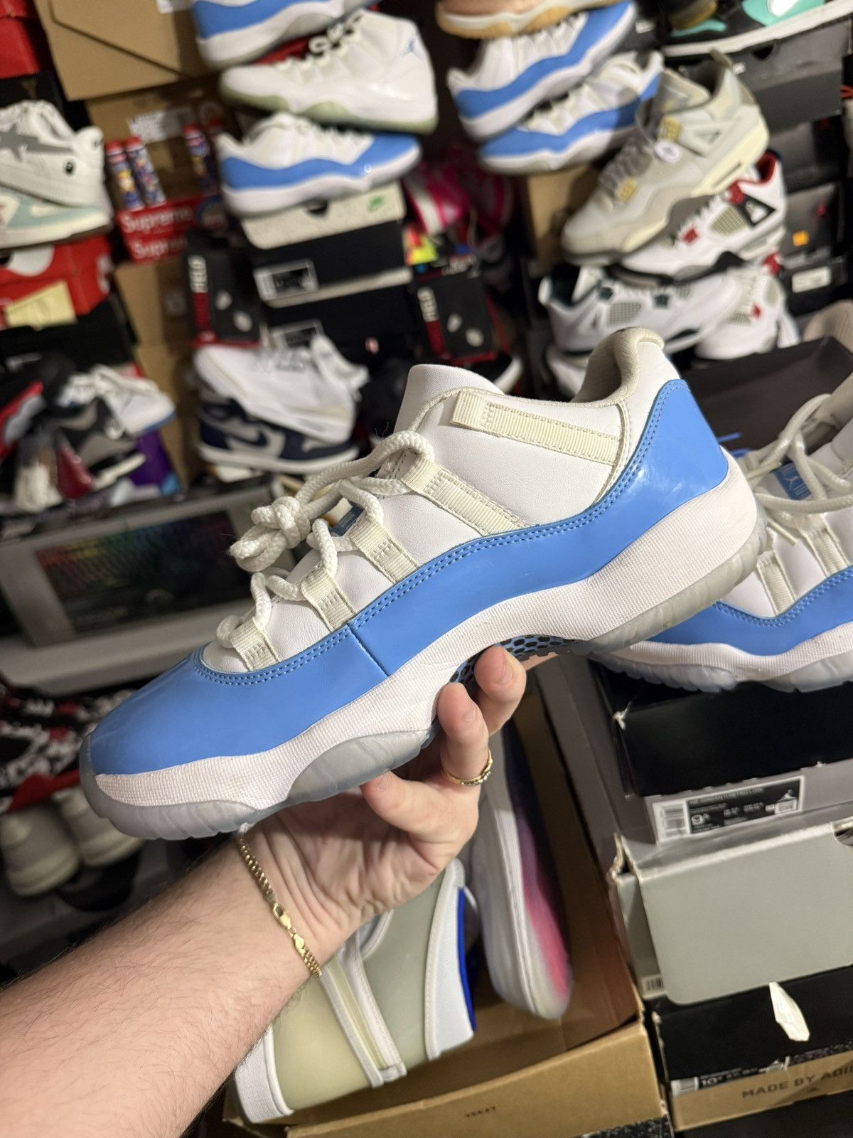 Jordan Brand Jordan retro 11 unc sz 9.5 Size US 9.5 / EU 42-43 - 3 Thumbnail