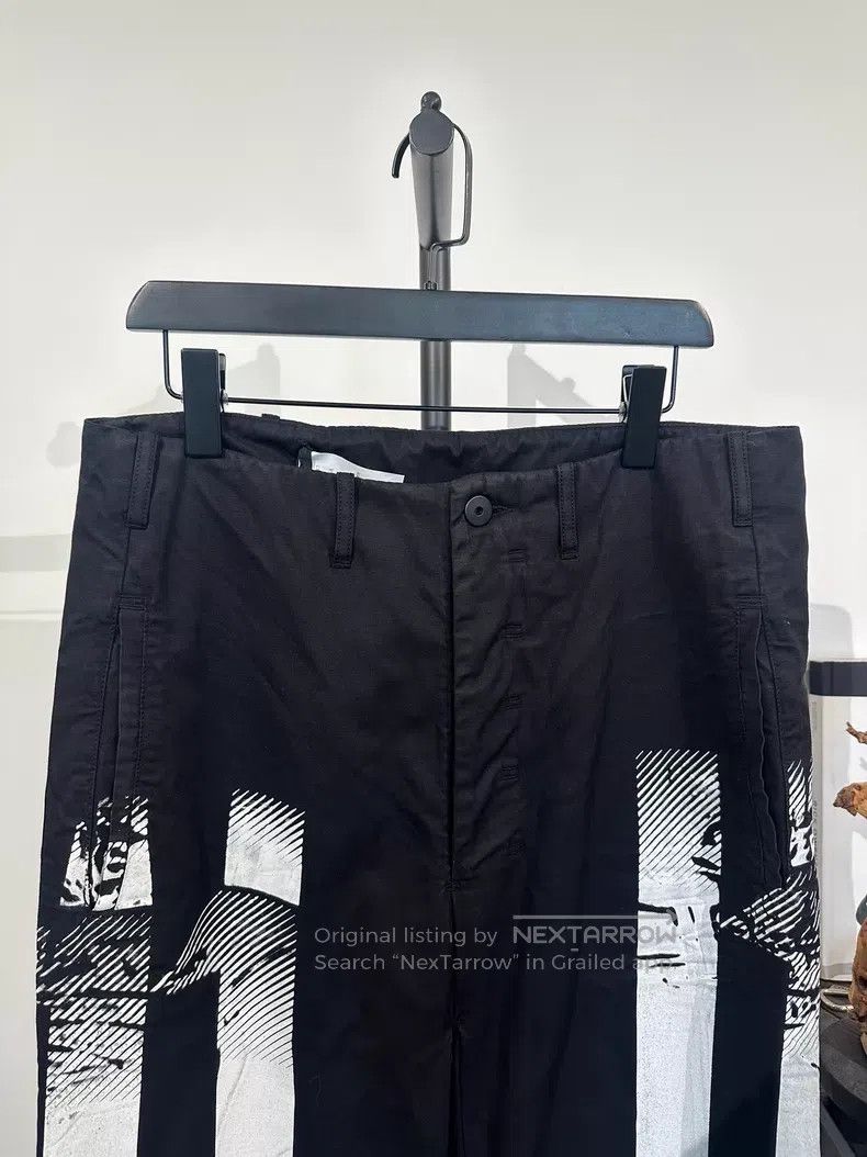 Boris Bidjan Saberi Boris Bidjan Saberi Size M 11by bbs P15 printed wide-leg pa Size US 30 / EU 46 - 3 Thumbnail