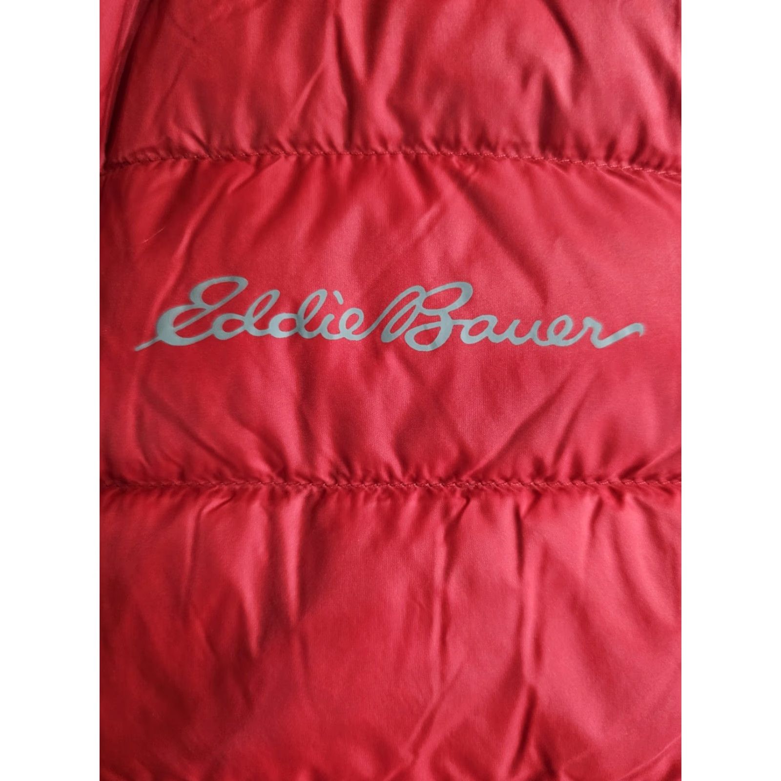 Eddie Bauer Eddie Bauer Signature Puffer Vest Packable Goose Down EB650 Red/Blue Mens Sz Med Size US M / EU 48-50 / 2 - 3 Thumbnail