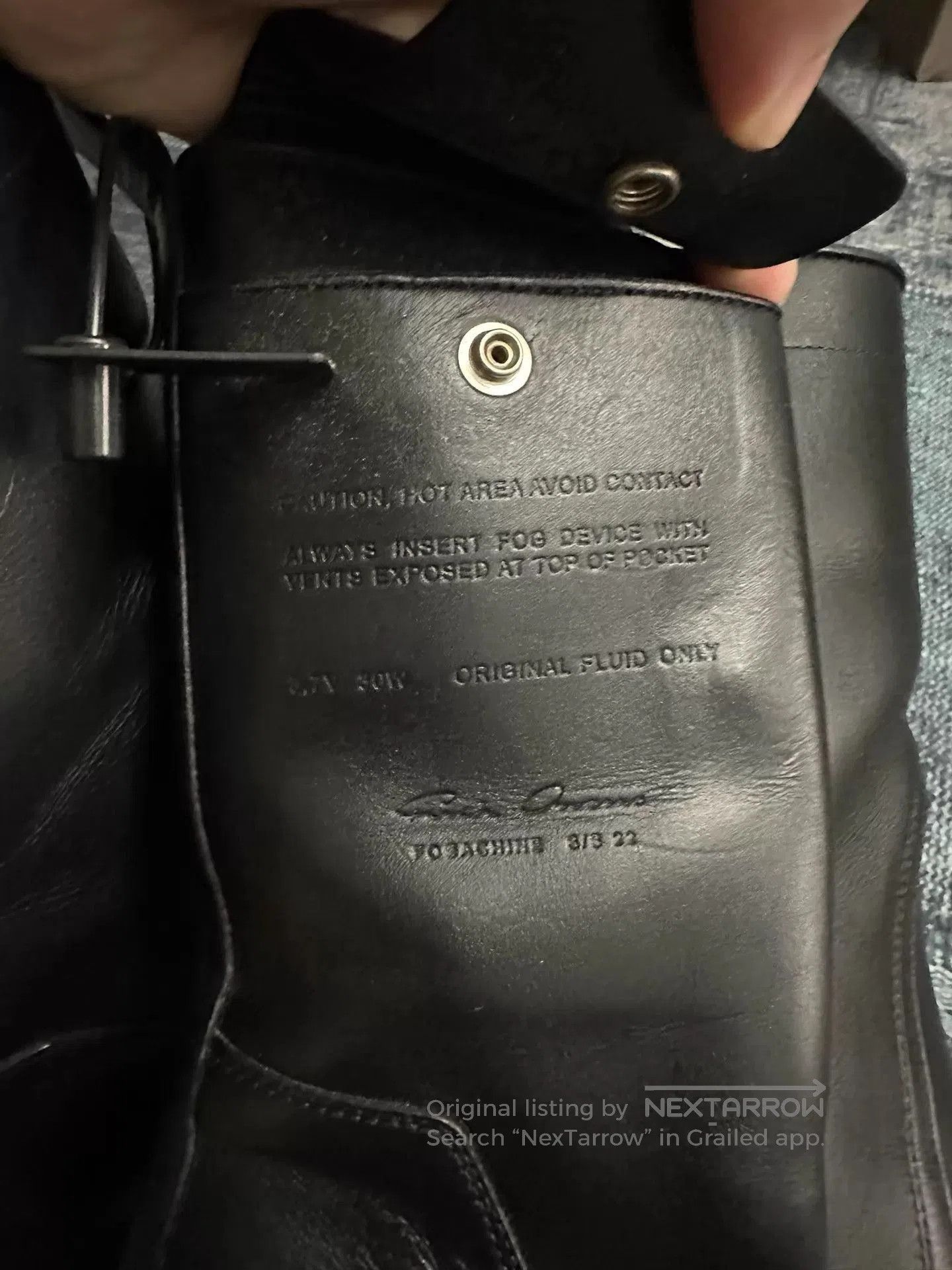 Rick Owens Black Leather Boots with Chunky Platform Sole Size 9. Size US 9 / EU 42 - 6 Thumbnail