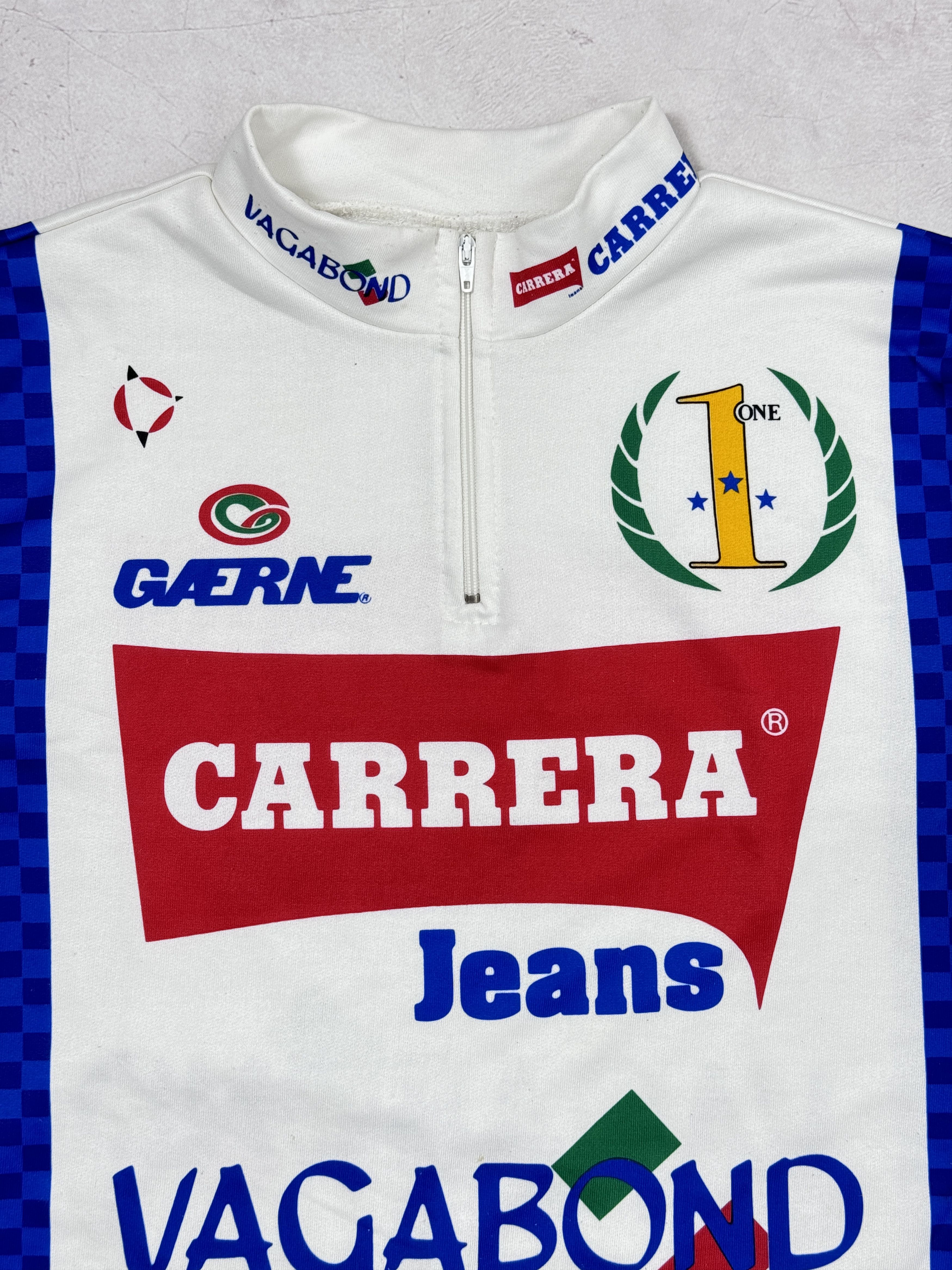 Vintage Vintage 1991 Carrera Vagabond Cycling Jersey Size US M / EU 48-50 / 2 - 5 Thumbnail