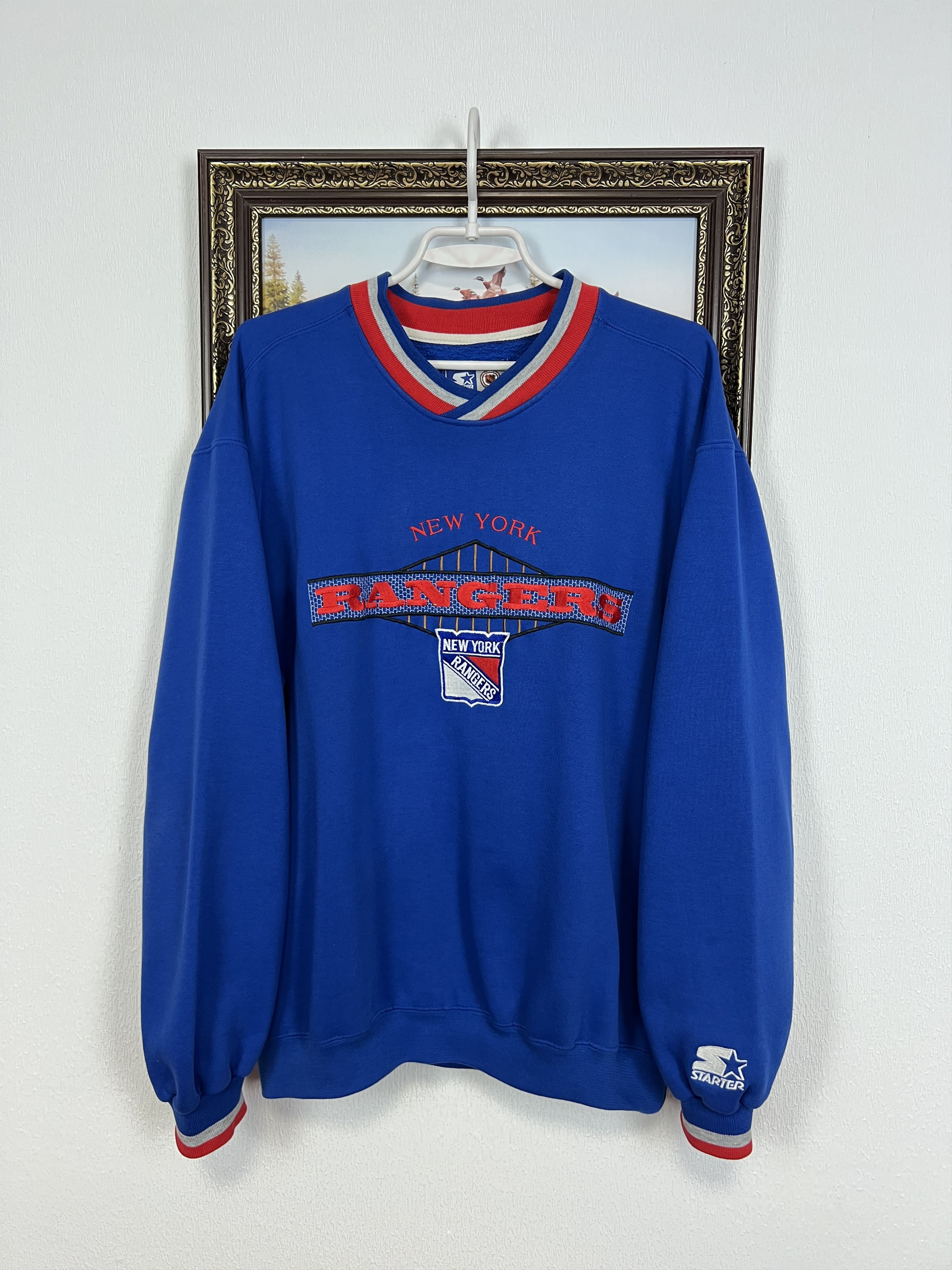 Starter Vintage Starter New York Rangers NHL Sweatshirt Size US L / EU 52-54 / 3 - 1 Thumbnail