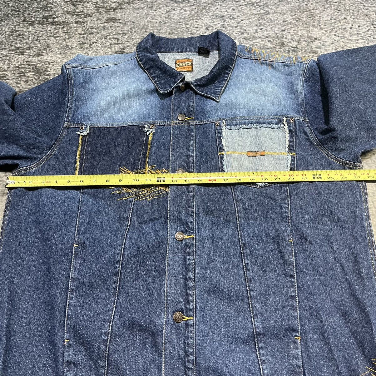 Enyce Vintage Y2K Enyce Hip-Hop Grunge Skater Denim Jacket XXL Size US XXL / EU 58 / 5 - 9 Thumbnail