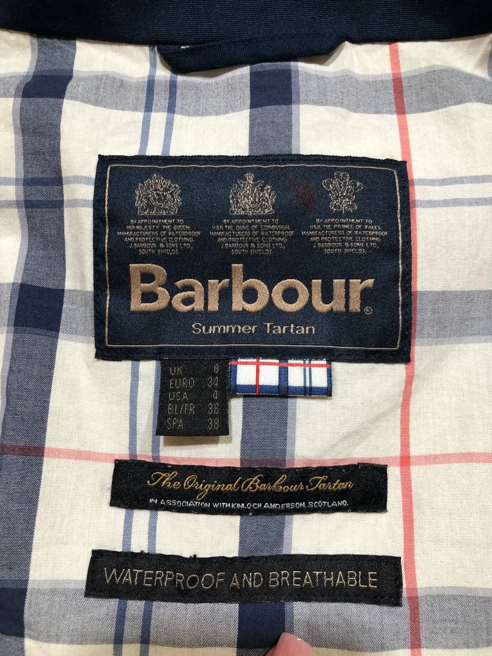 Barbour Women's Barbour Bowlees Waterproof Jacket Size S / US 4 / IT 40 - 2 Thumbnail