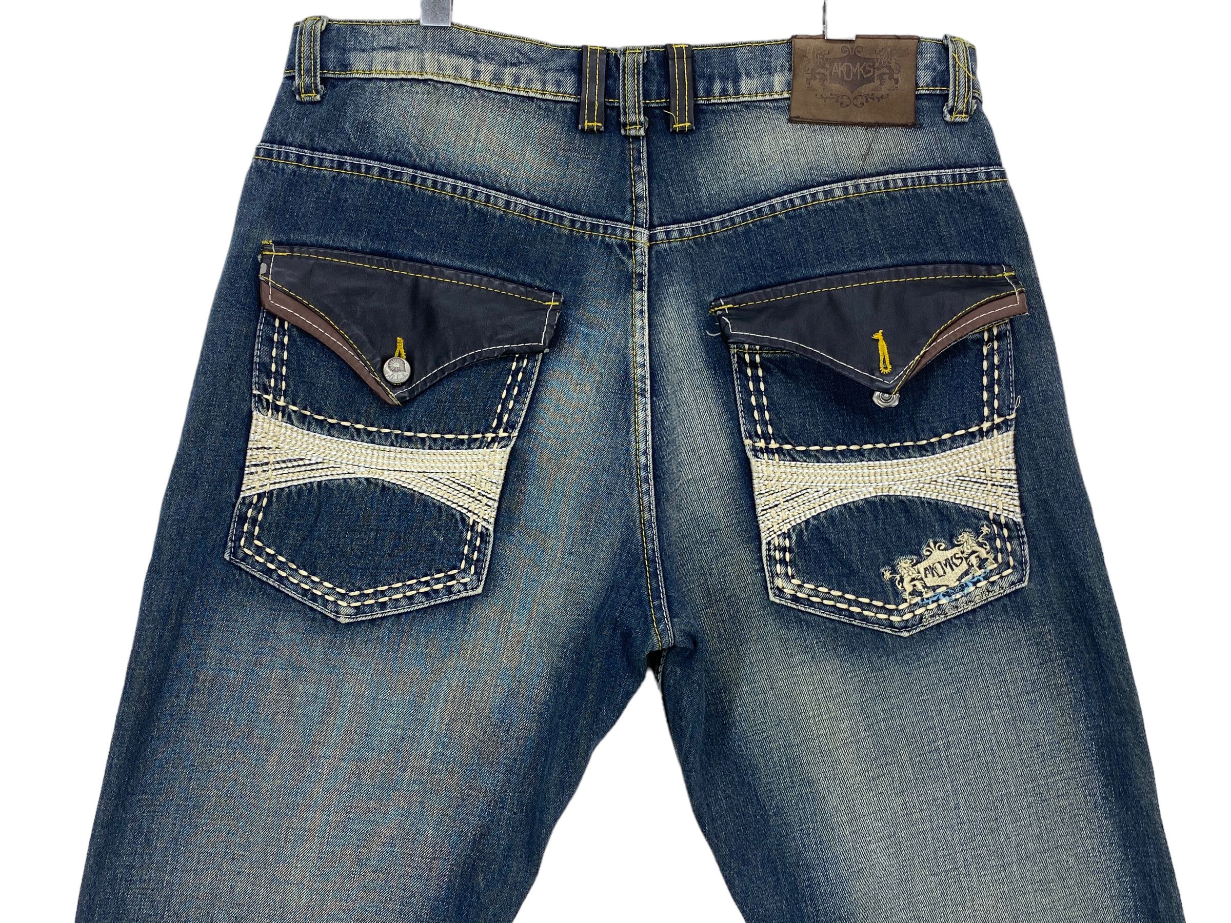 Akademiks Akademiks Denim Jeans Hip Hop Baggy Skateboards Jeans Size US 36 / EU 52 - 6 Thumbnail