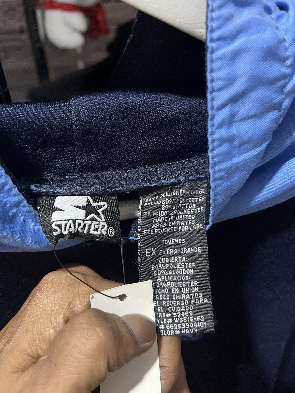Starter × Vintage Starter Hoodie Center Logo 90s (for kids) Size US S / EU 44-46 / 1 - 5 Thumbnail