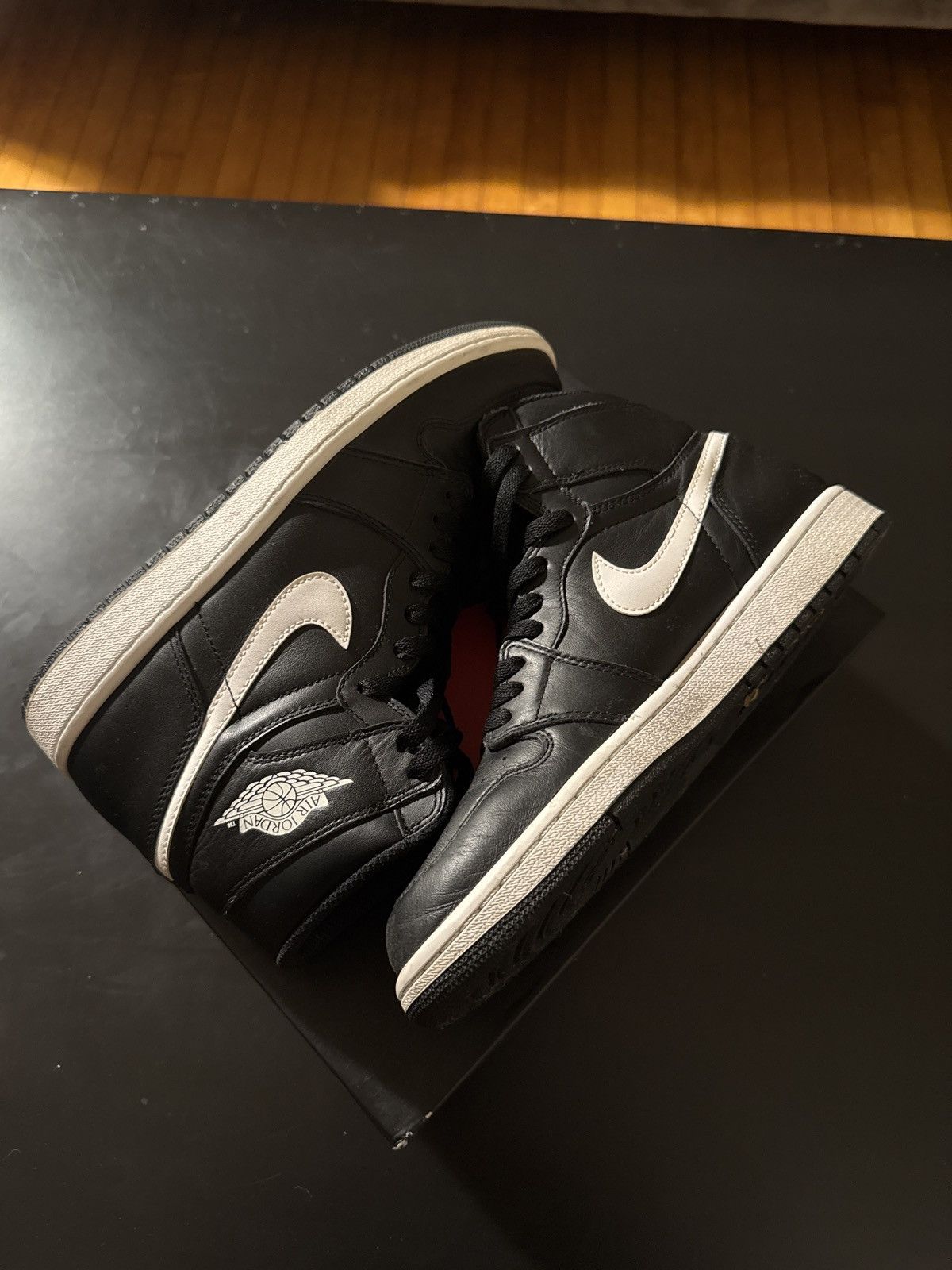 Jordan Brand Black Yin Yang 1's Size US 9 / EU 42 - 1 Thumbnail