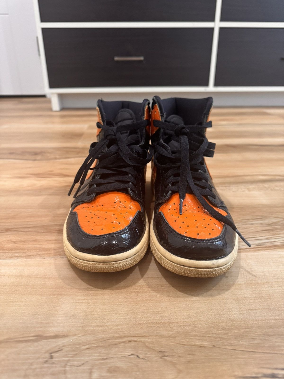 Jordan Brand × Nike Nike Jordan 1 Retro High ‘Shattered Backboard 3’0’ NO BOX Size US 7 / EU 40 - 3 Thumbnail