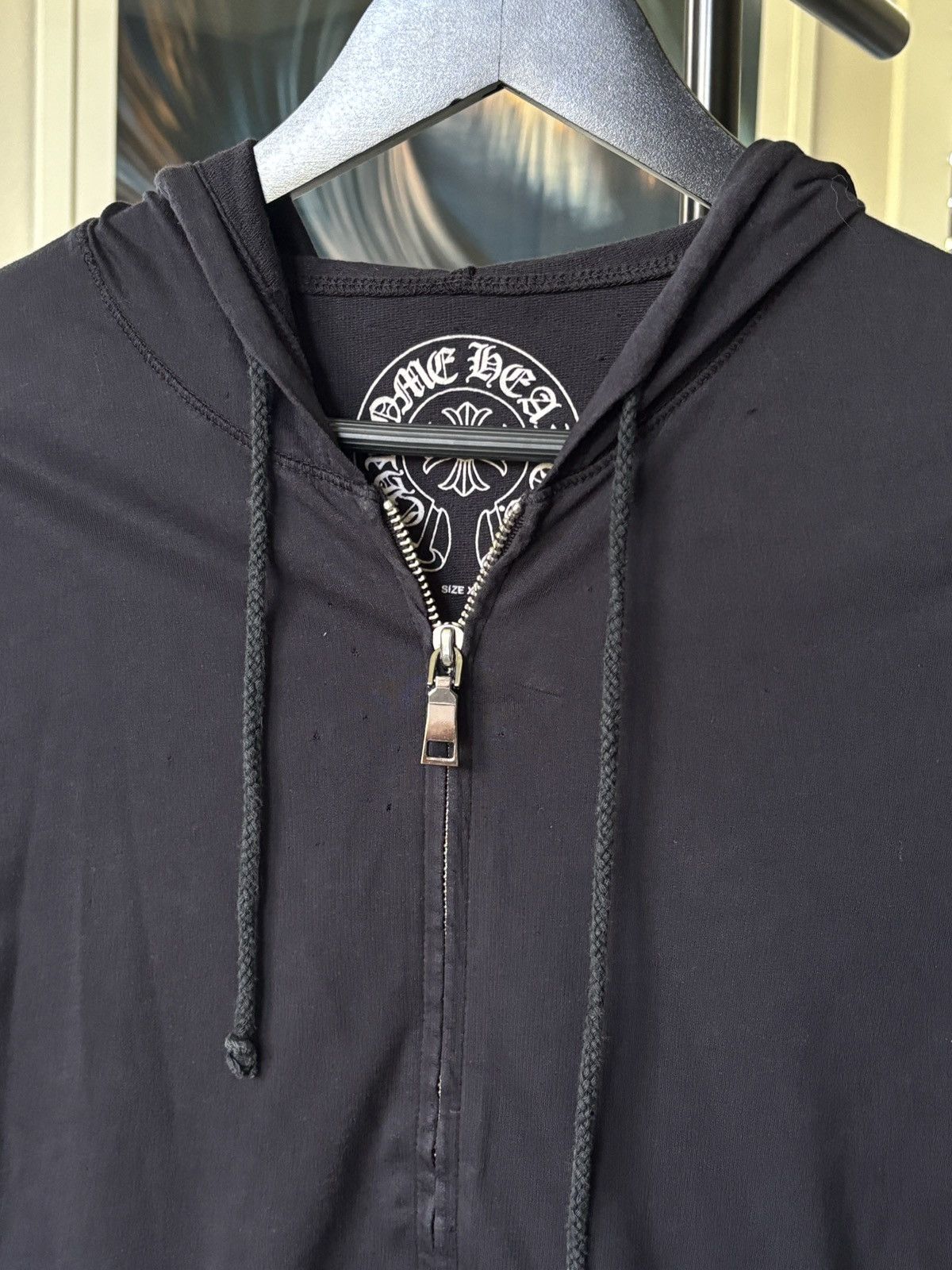 Chrome Hearts CHROME HEARTS THIN DAGGER ZIP HOODIE Size US XXS / EU 40 - 8 Thumbnail